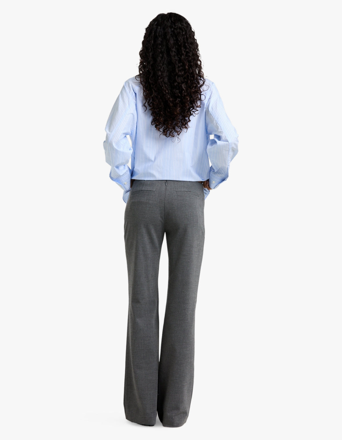 Estelle Slim Pant - Charcoal