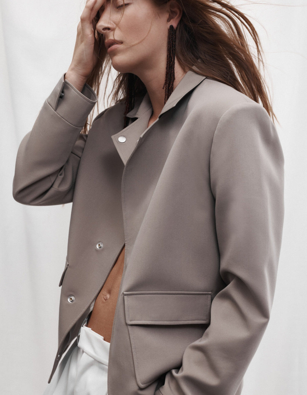 Bianca Jacket - Clay