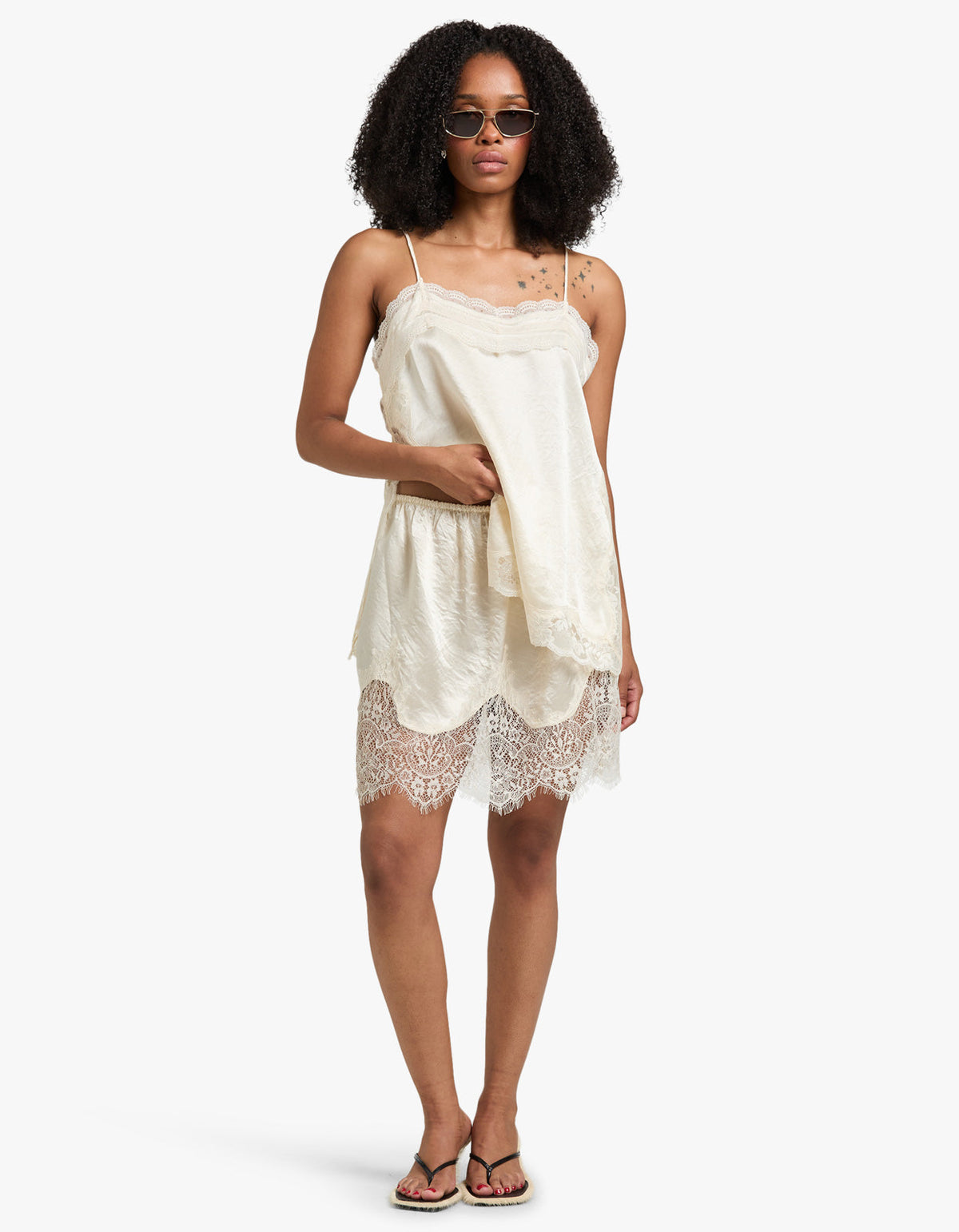 Lily Skirt - Cream