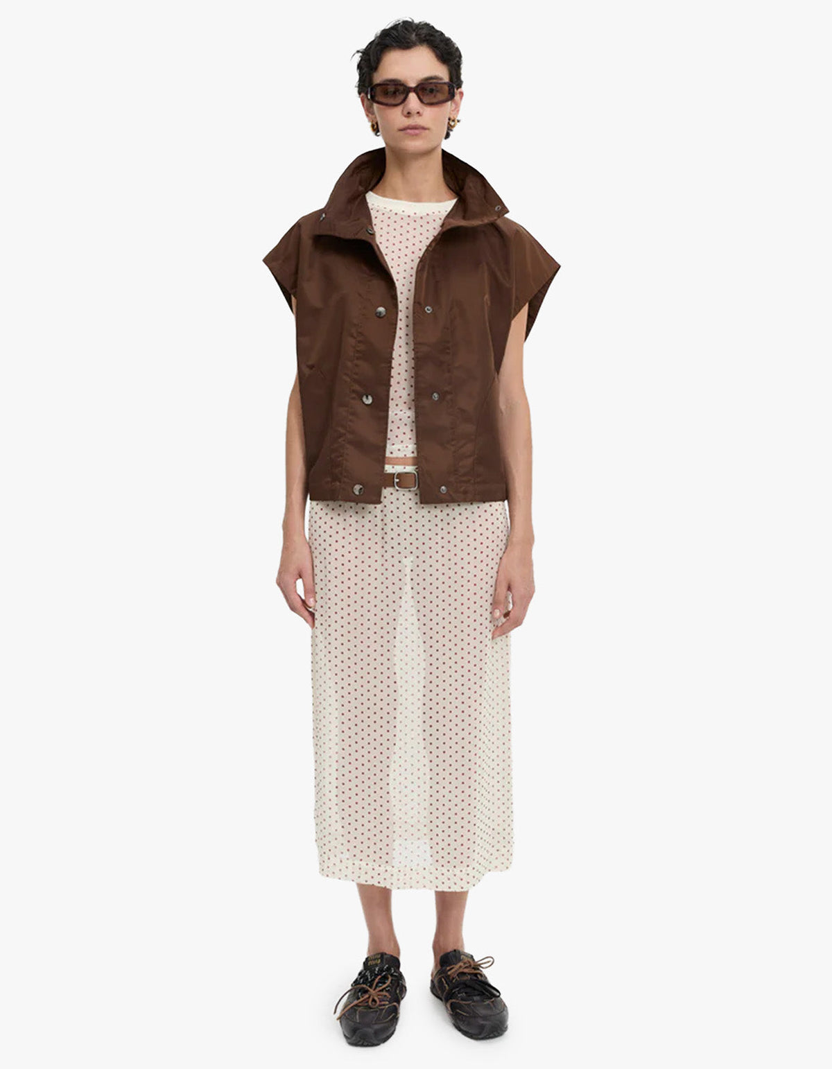 Virgo Vest - Brown