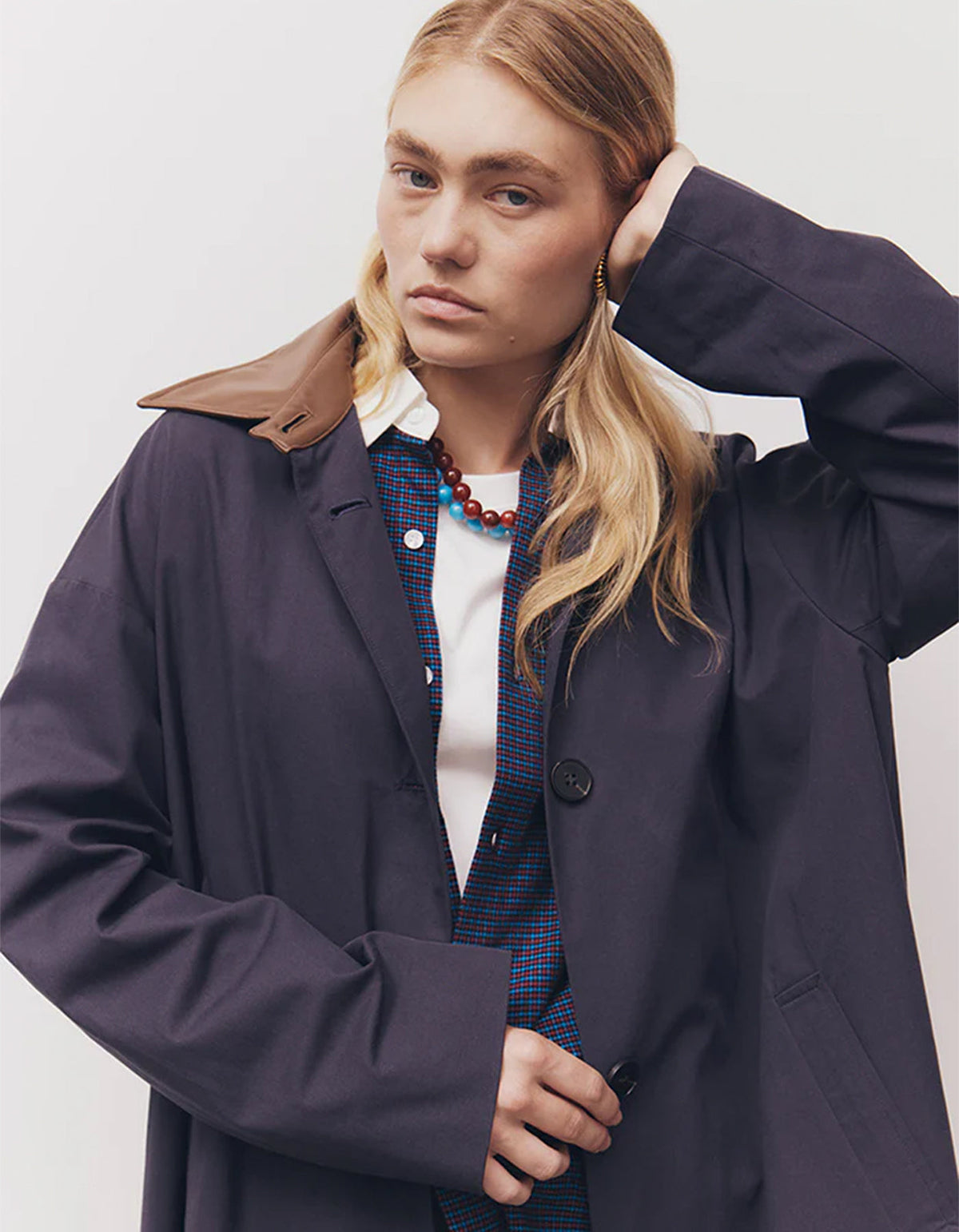 Sydney Trench - Navy