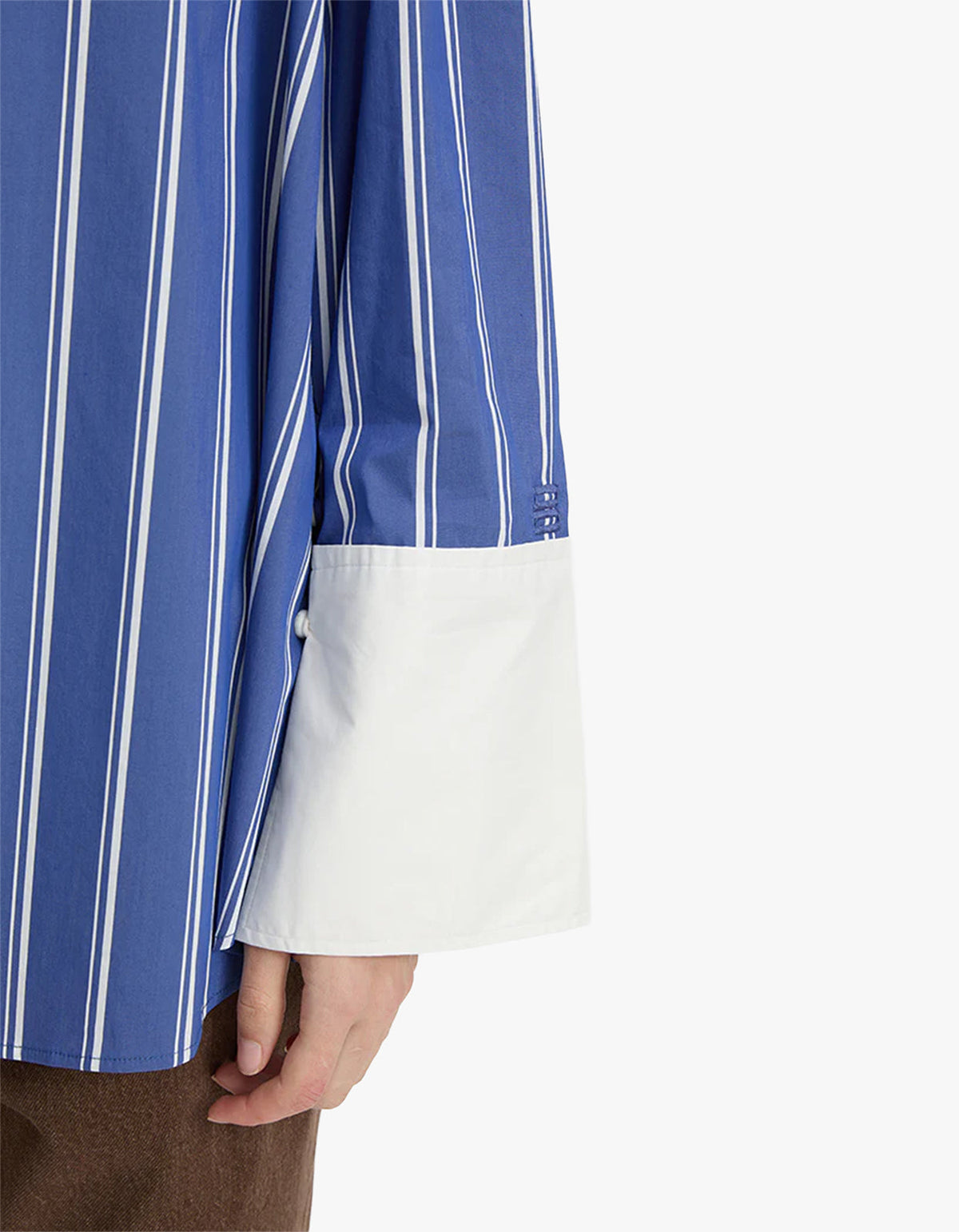Opal Shirt - Blue/White