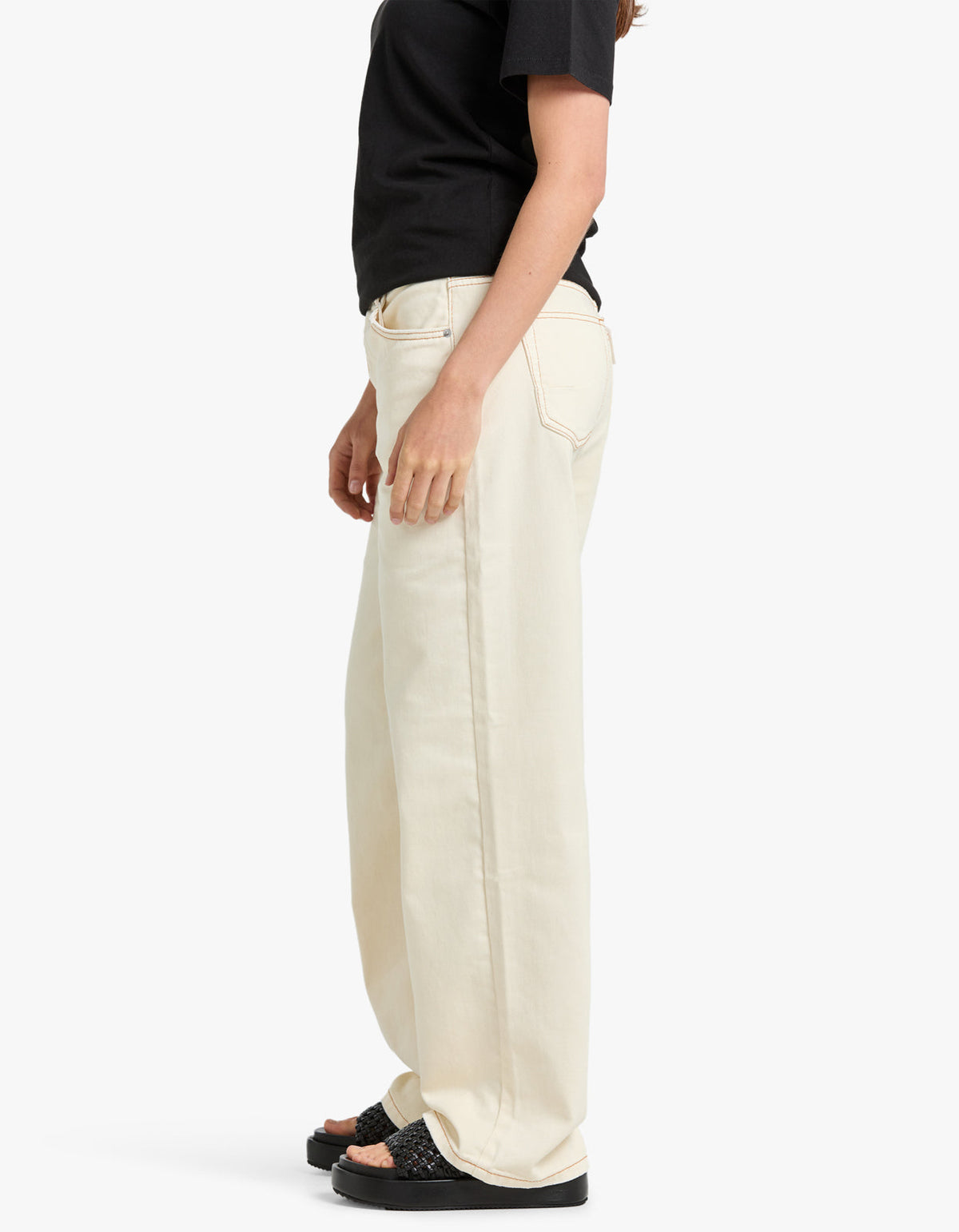 Perry Low Slung Baggy - Angora