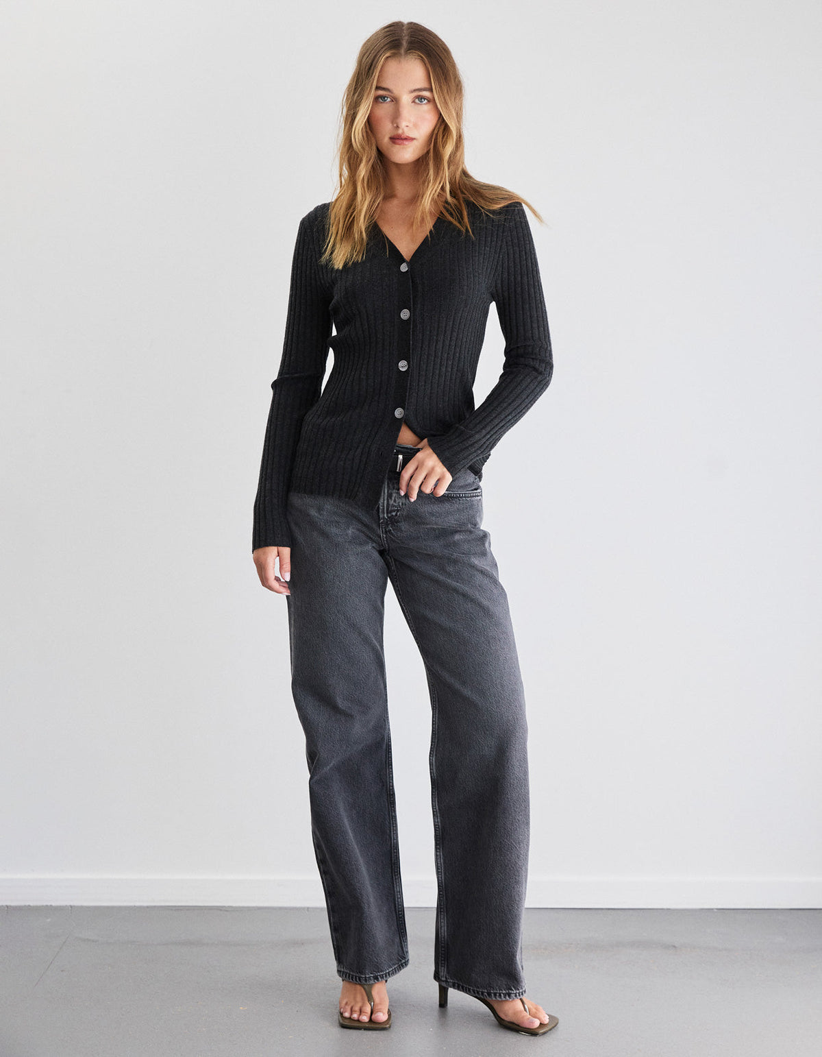 Bailey Cardigan - Slate
