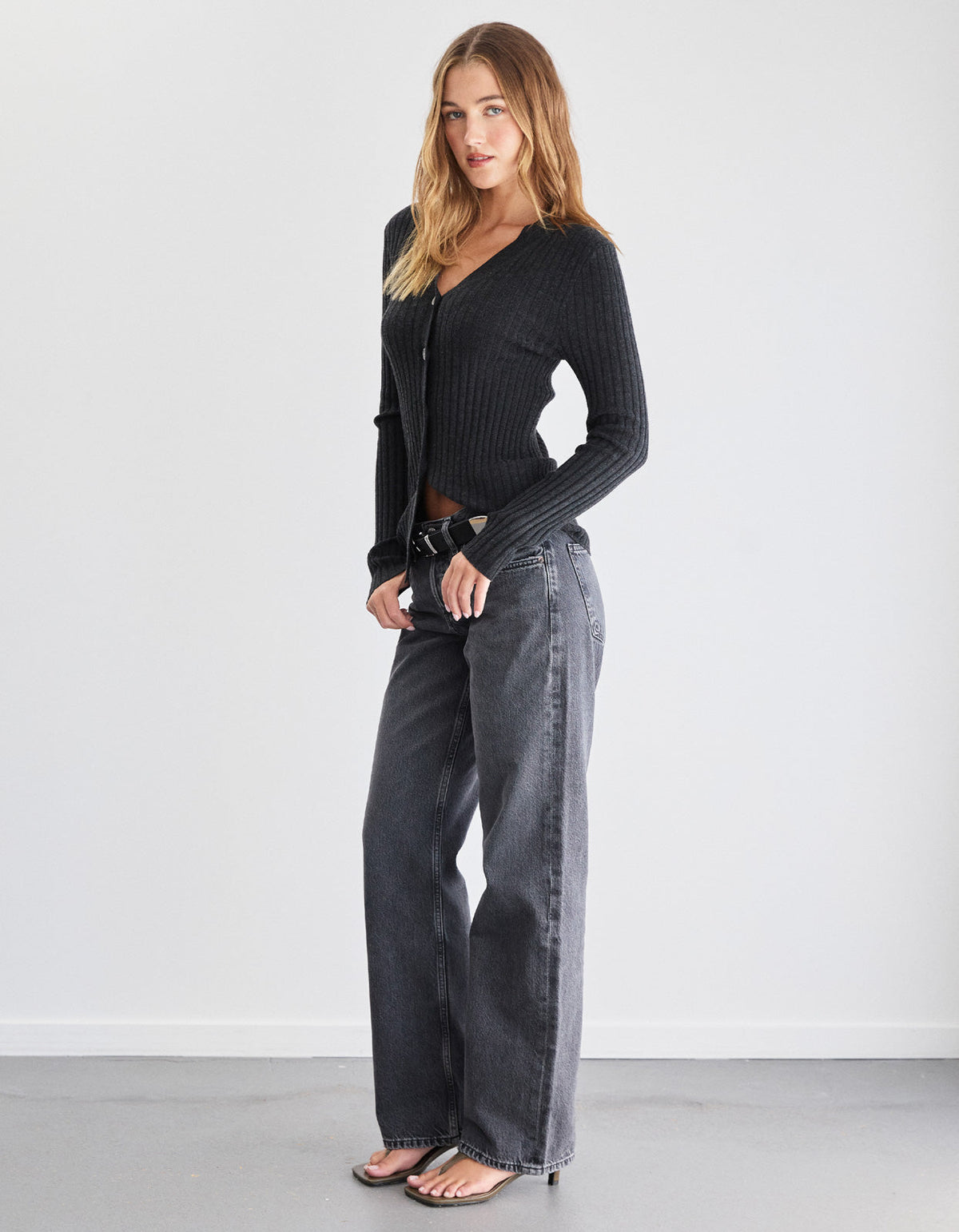 Bailey Cardigan - Slate