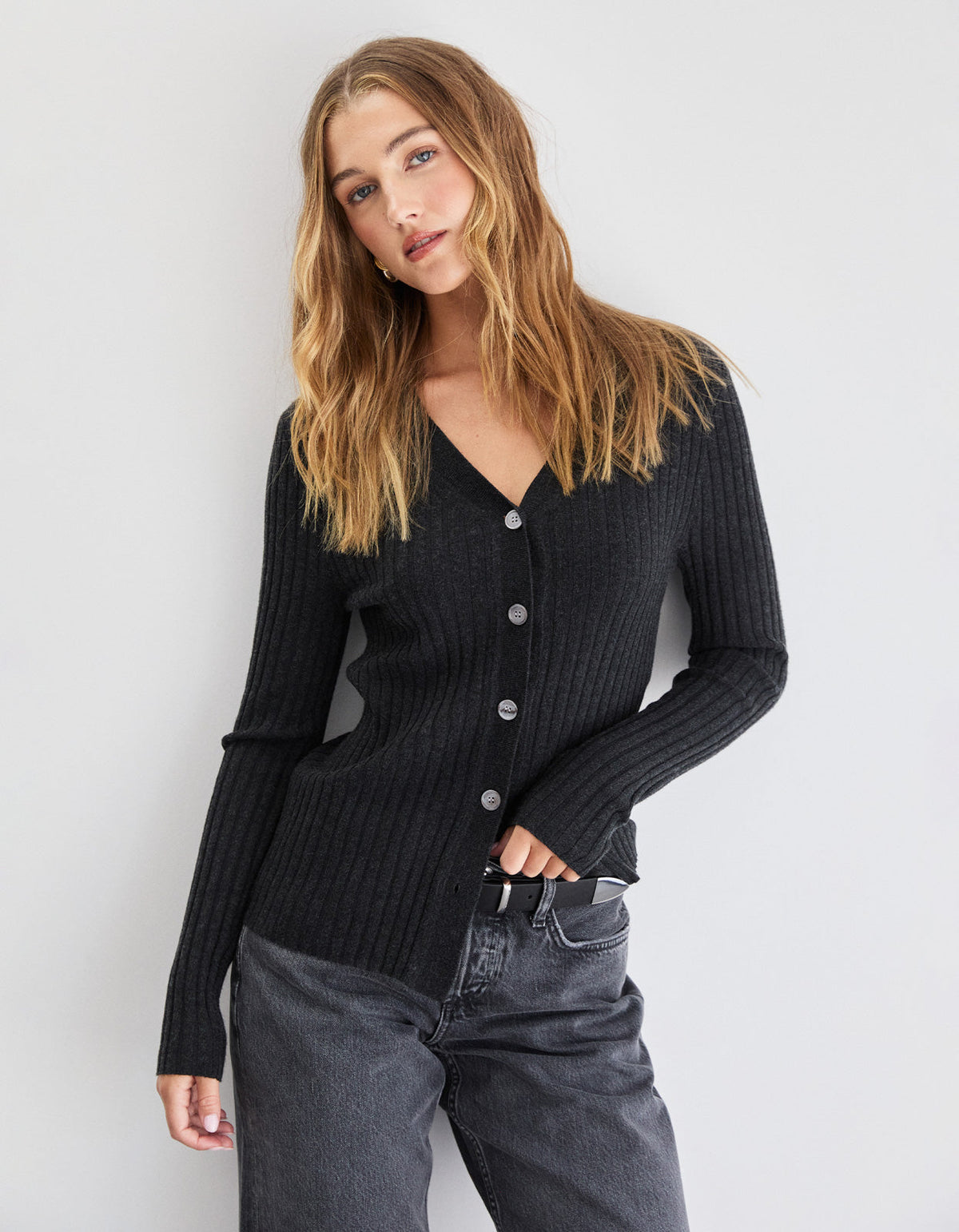 Bailey Cardigan - Slate