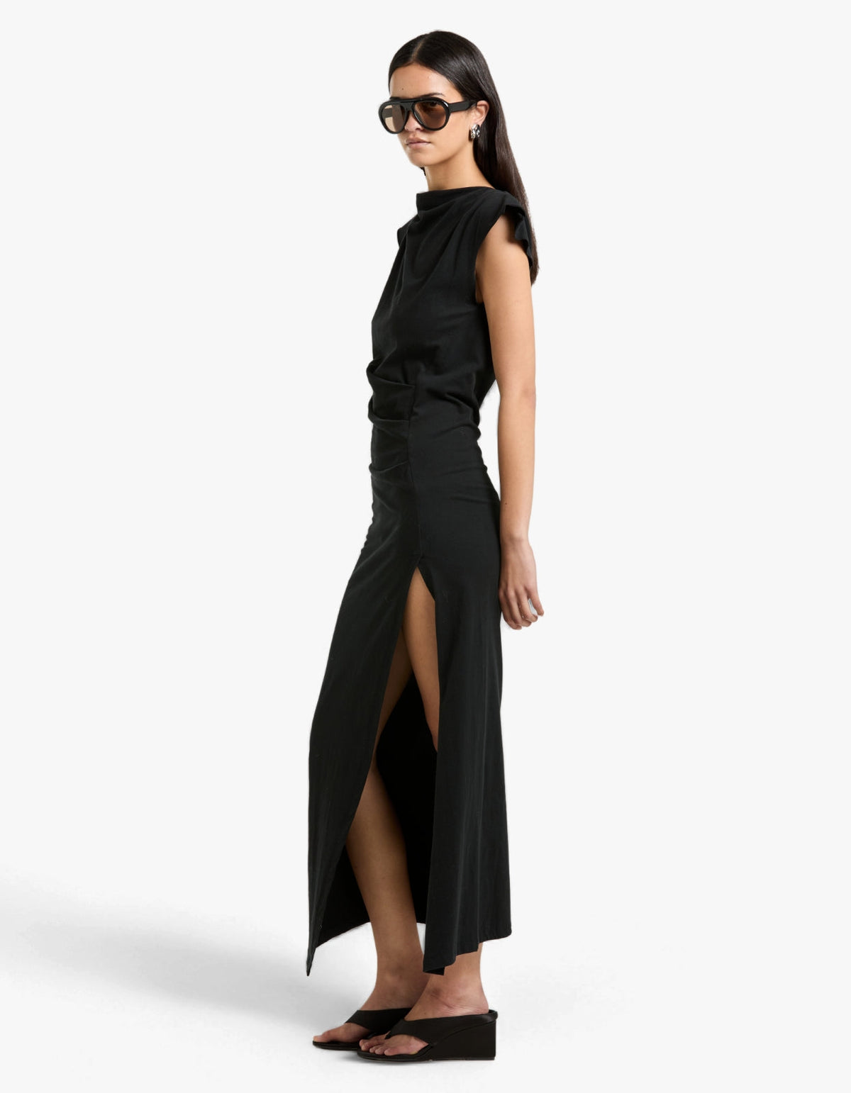 Eliana Maxi Dress - Black
