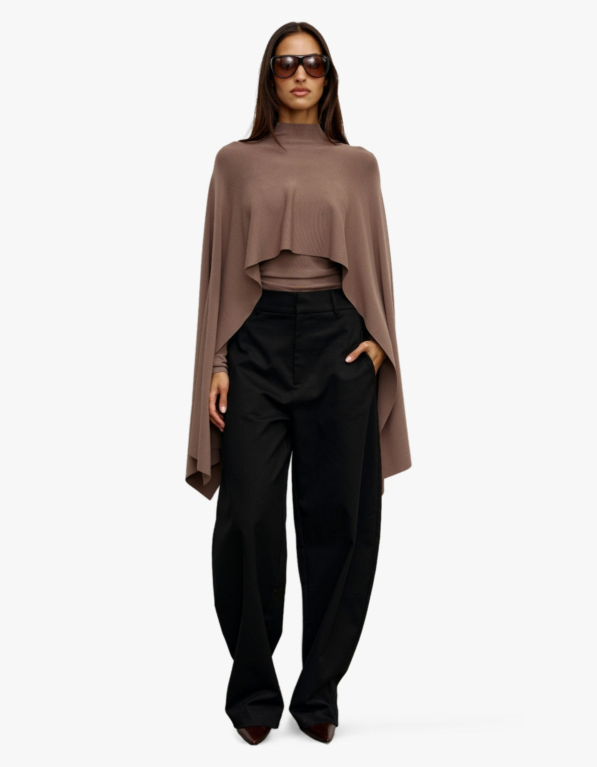 Sorella Poncho - Mouse Grey
