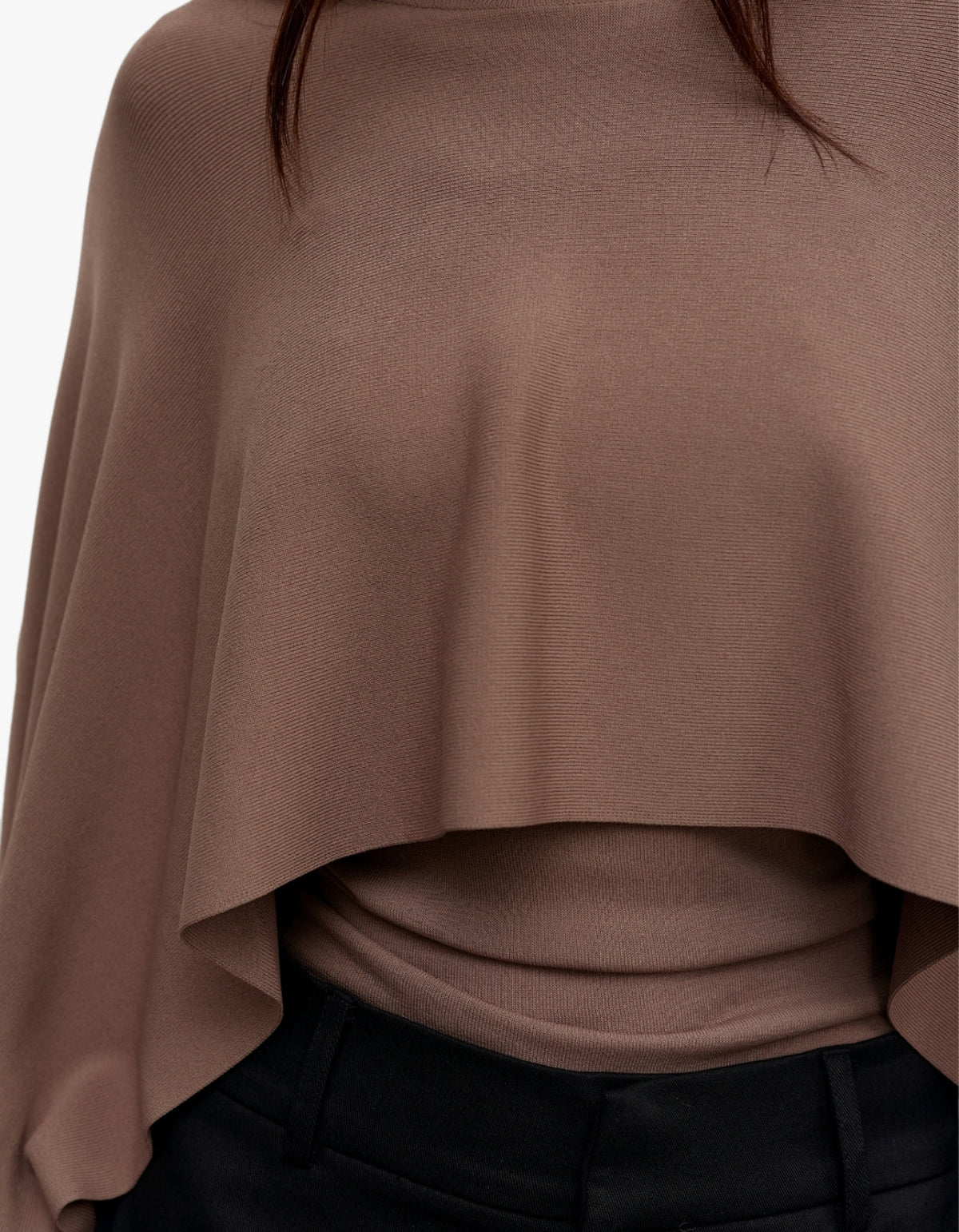 Sorella Poncho - Mouse Grey