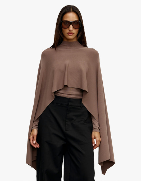 Sorella Poncho - Mouse Grey