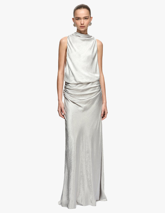 Juna Maxi Dress - Silver