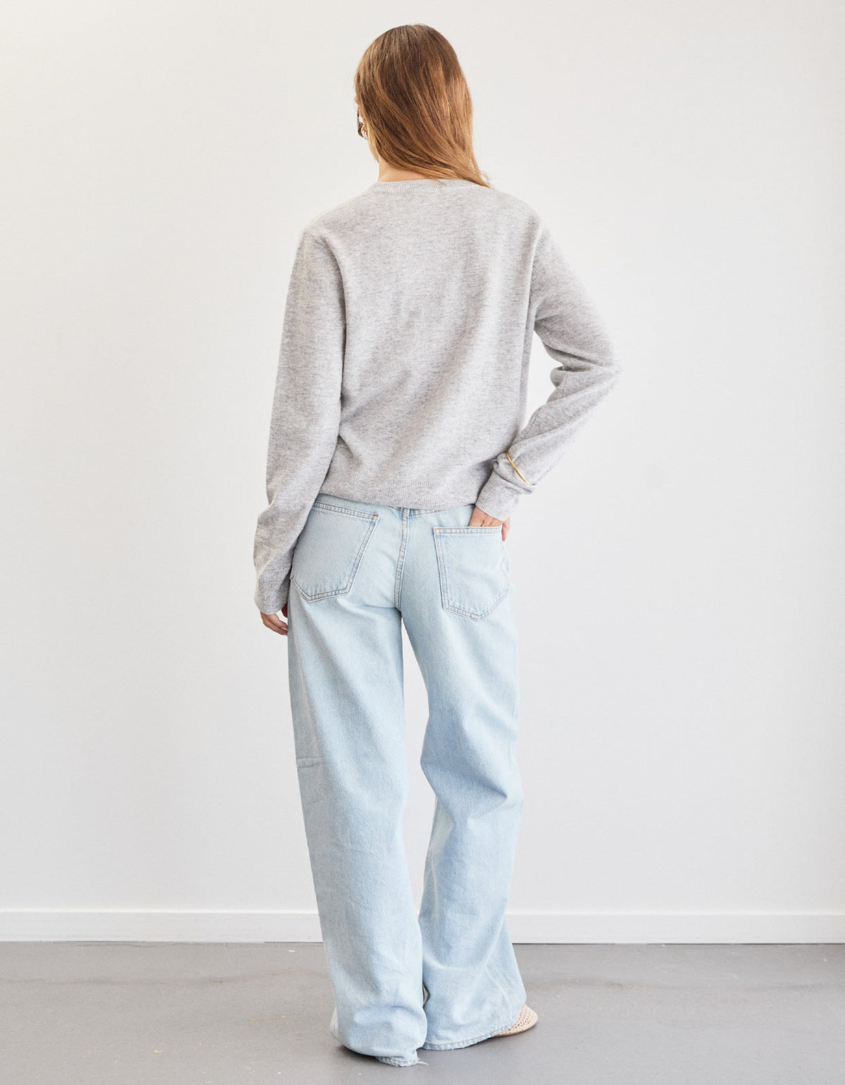 Blair Wool Cardigan - Grey