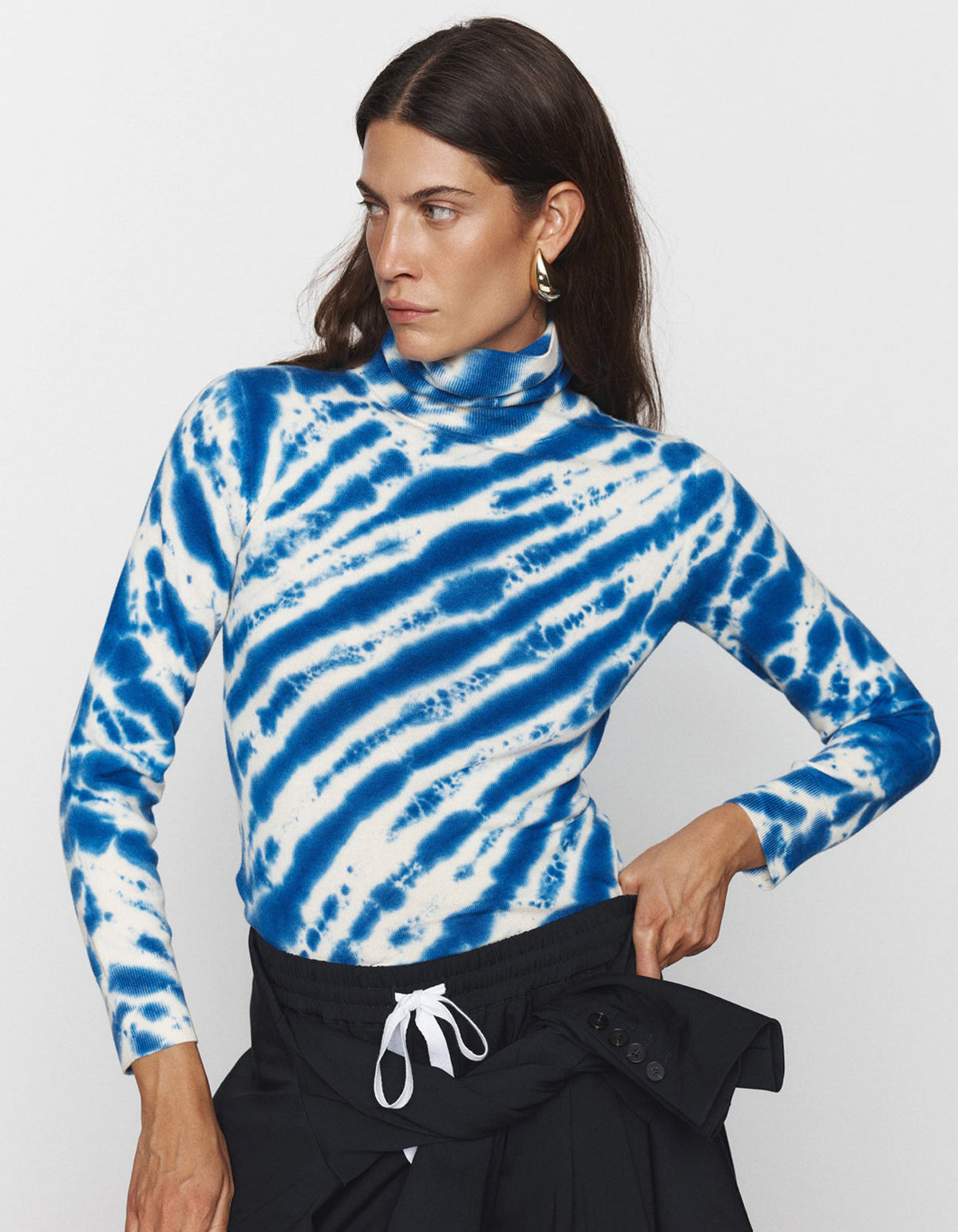 Paloma Turtleneck - Blue