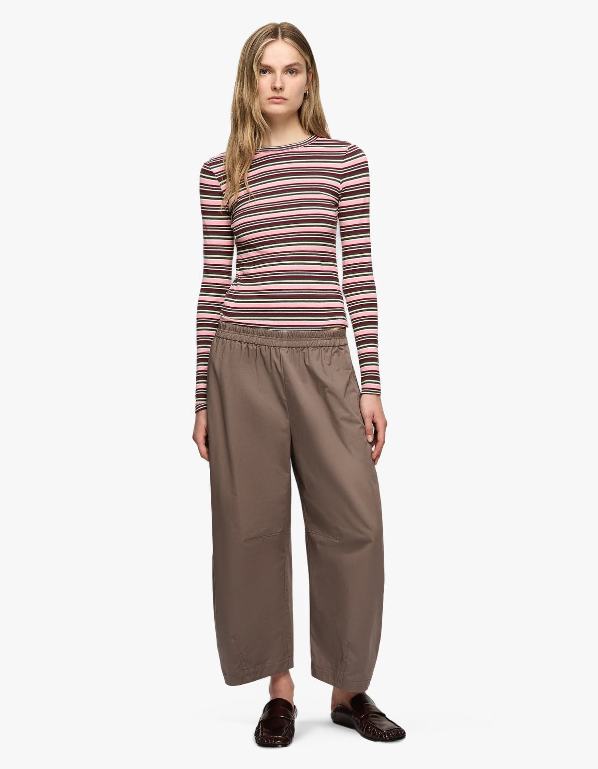 Penny Tee - Burgundy