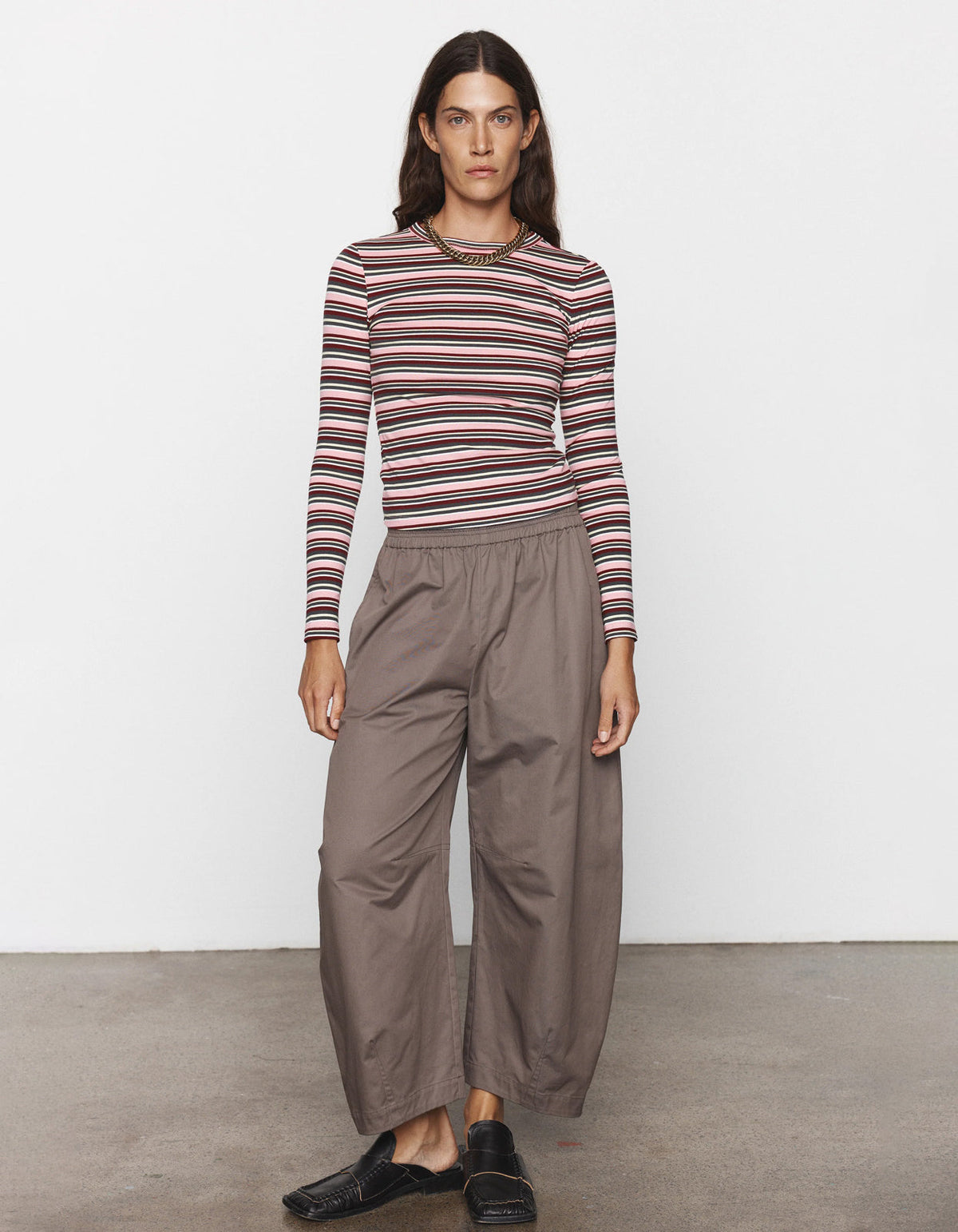 Penny Tee - Burgundy