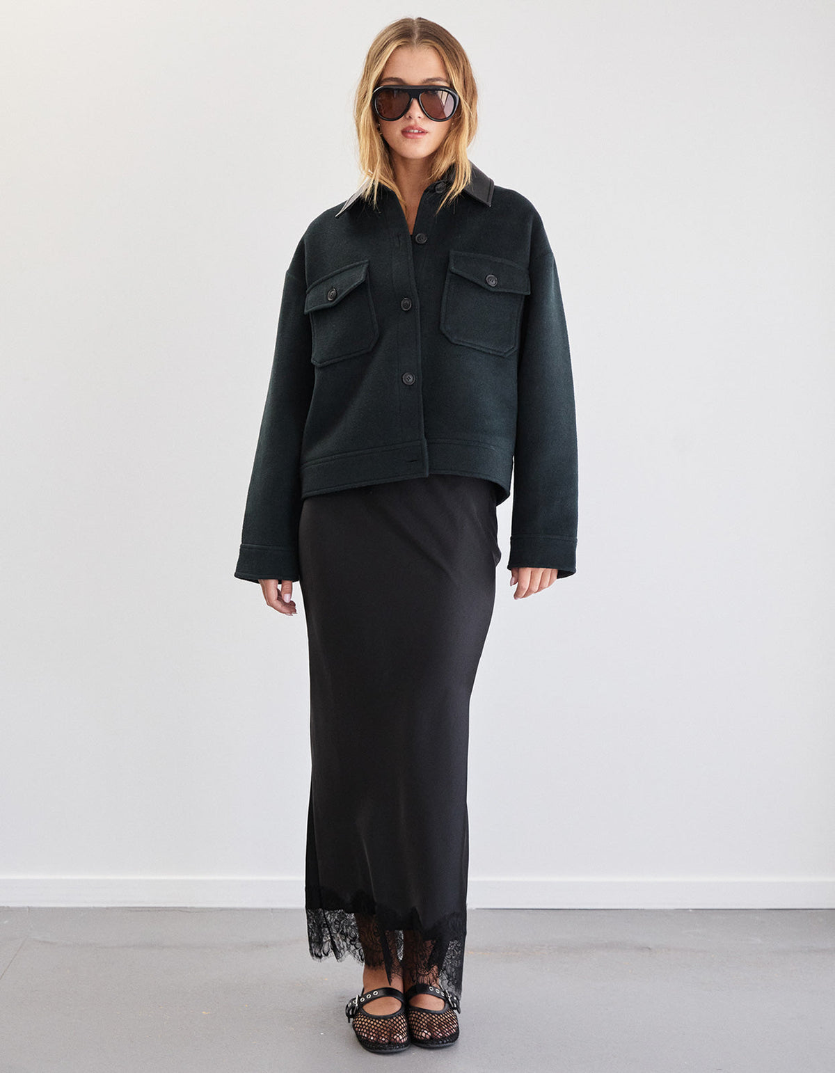 Bronte Jacket - Dark Green