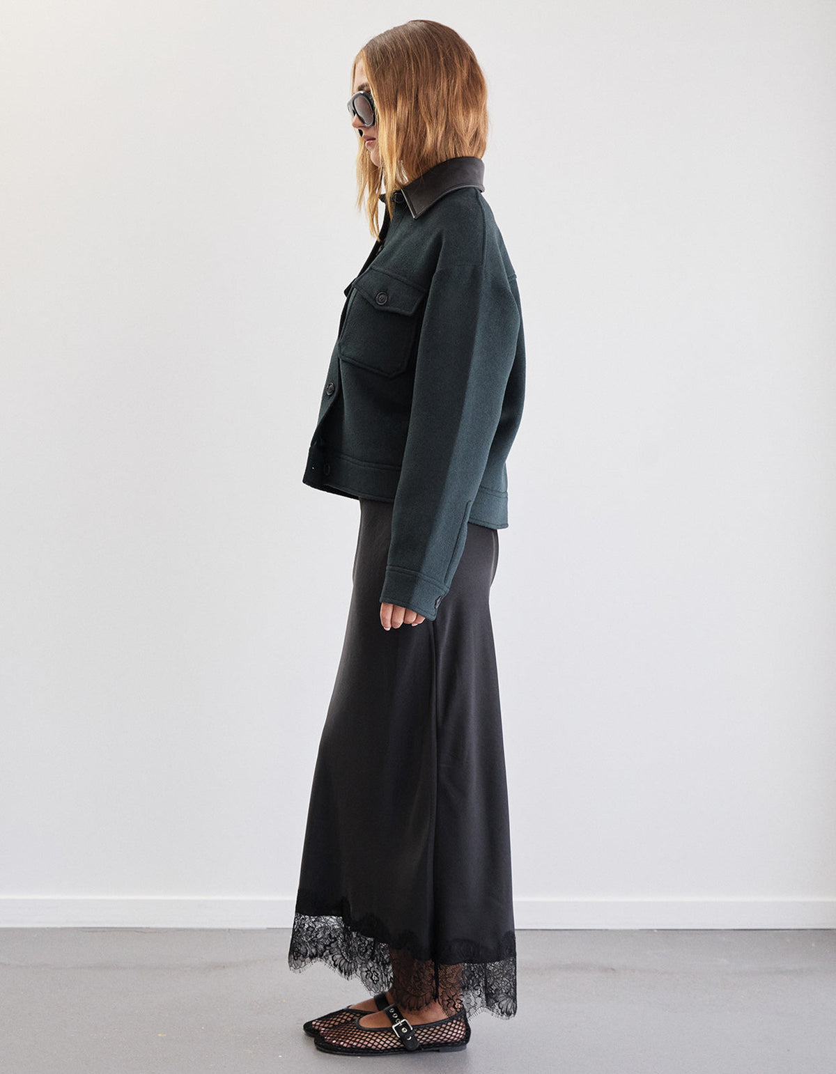 Bronte Jacket - Dark Green