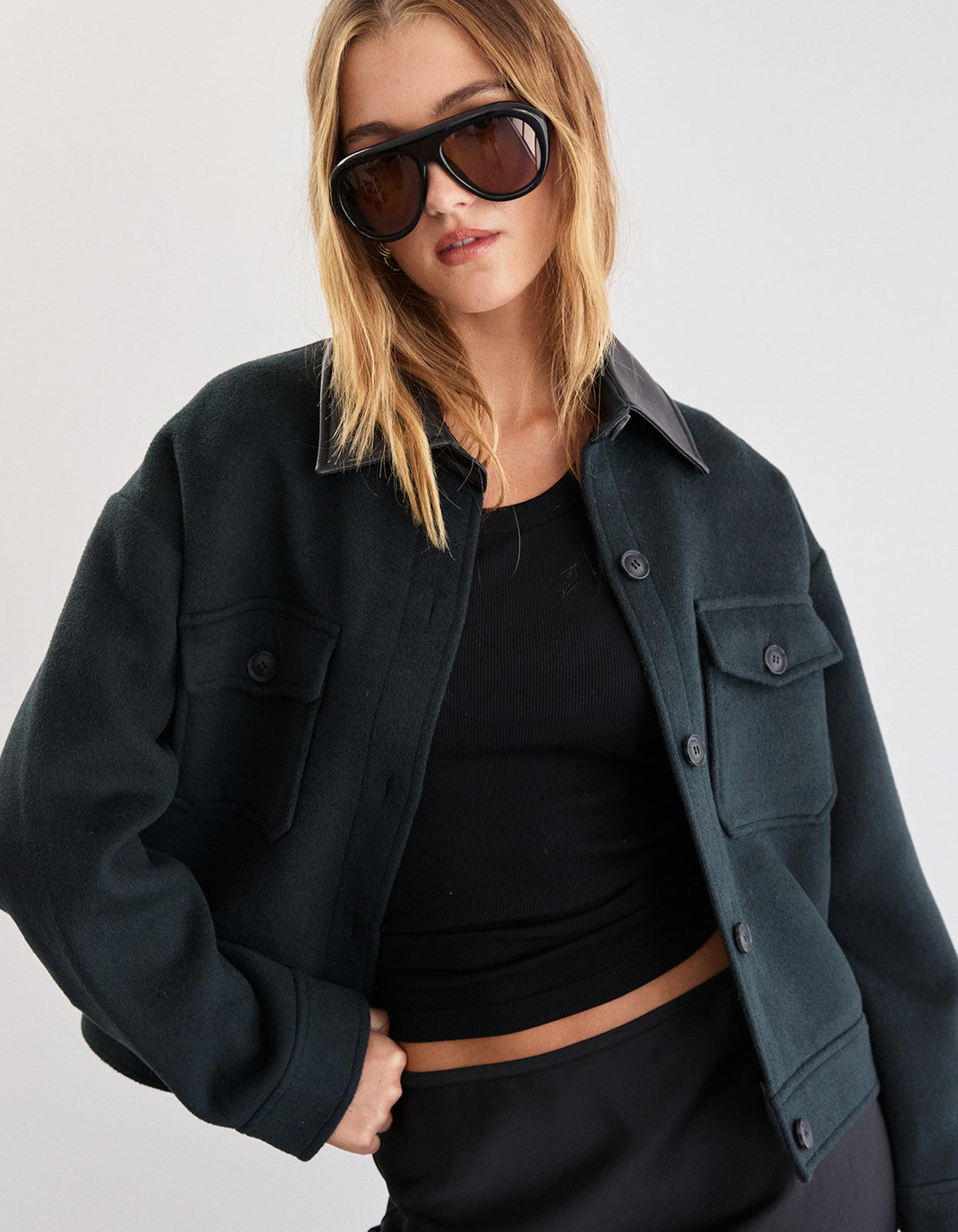 Bronte Jacket - Dark Green