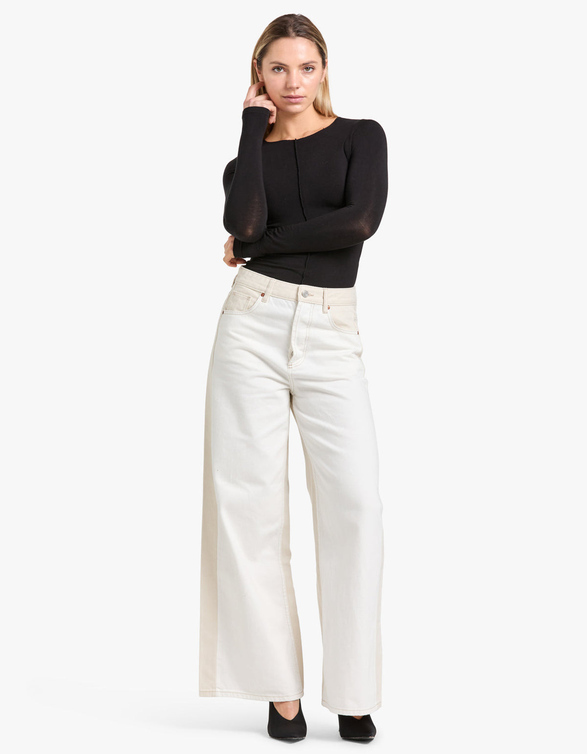Palma Denim Jean - Salt