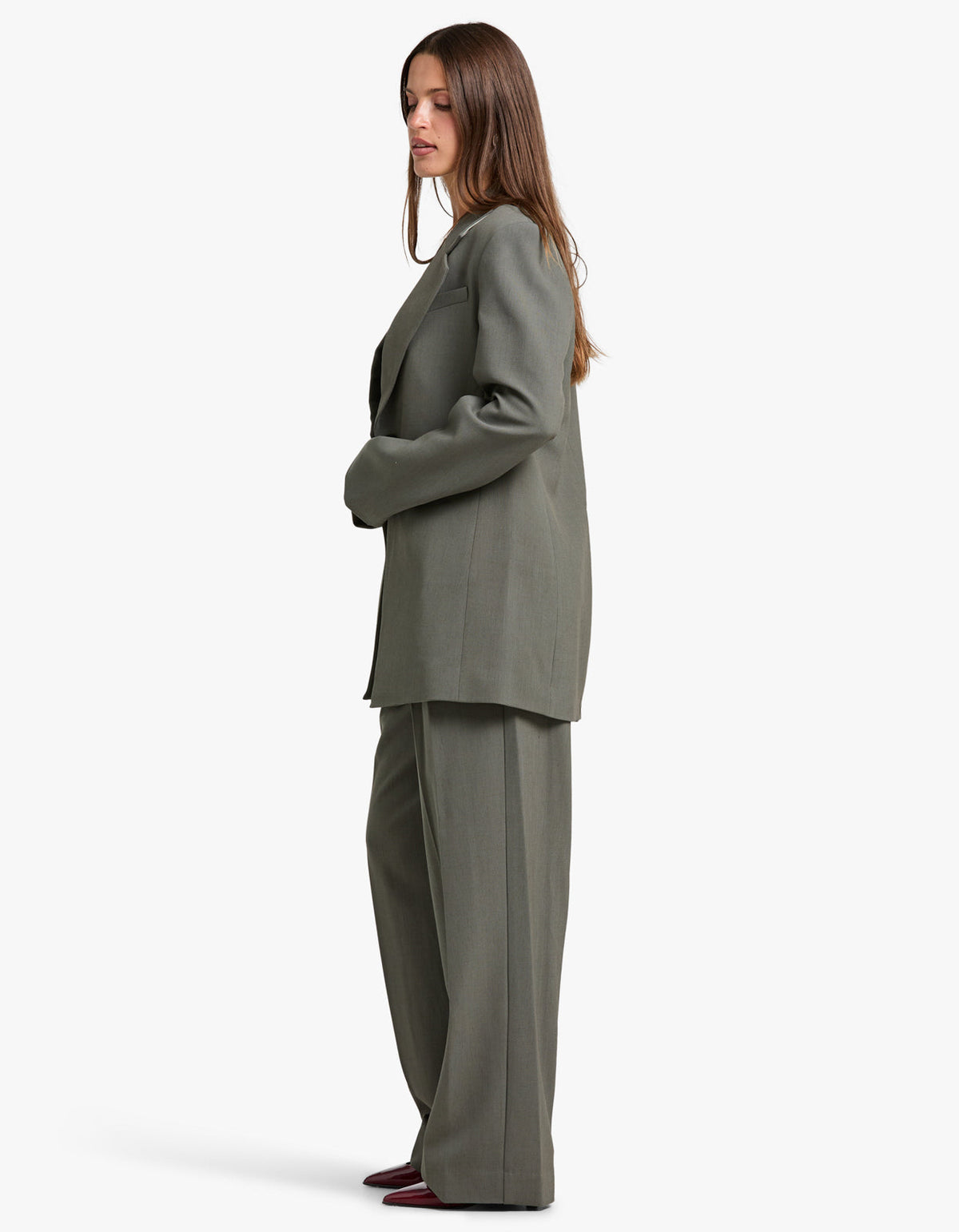 Annick Blazer - Sacramento Green