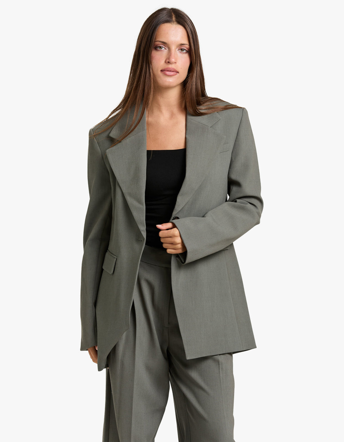 Annick Blazer - Sacramento Green