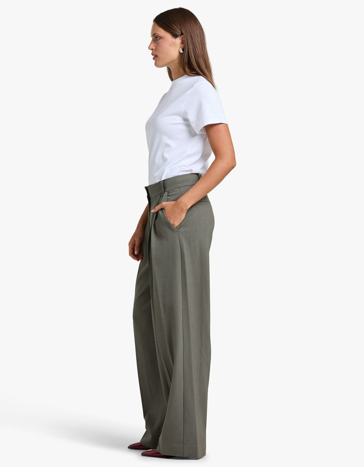 Annick Pant - Sacramento Green