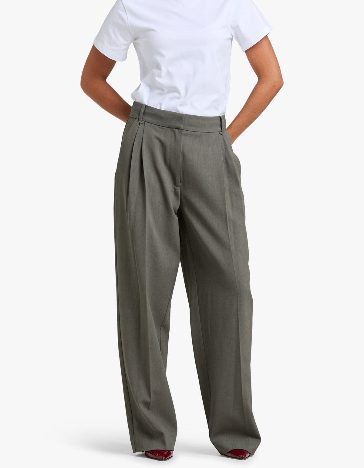 Annick Pant - Sacramento Green