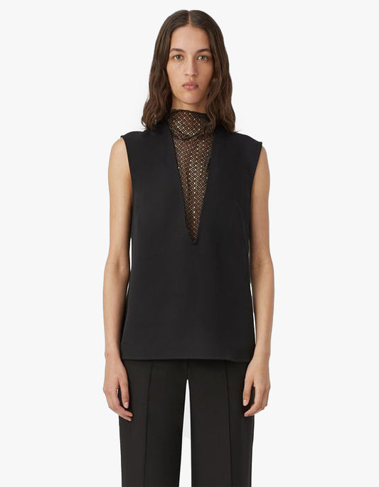 Sillage Scoop Top - Black