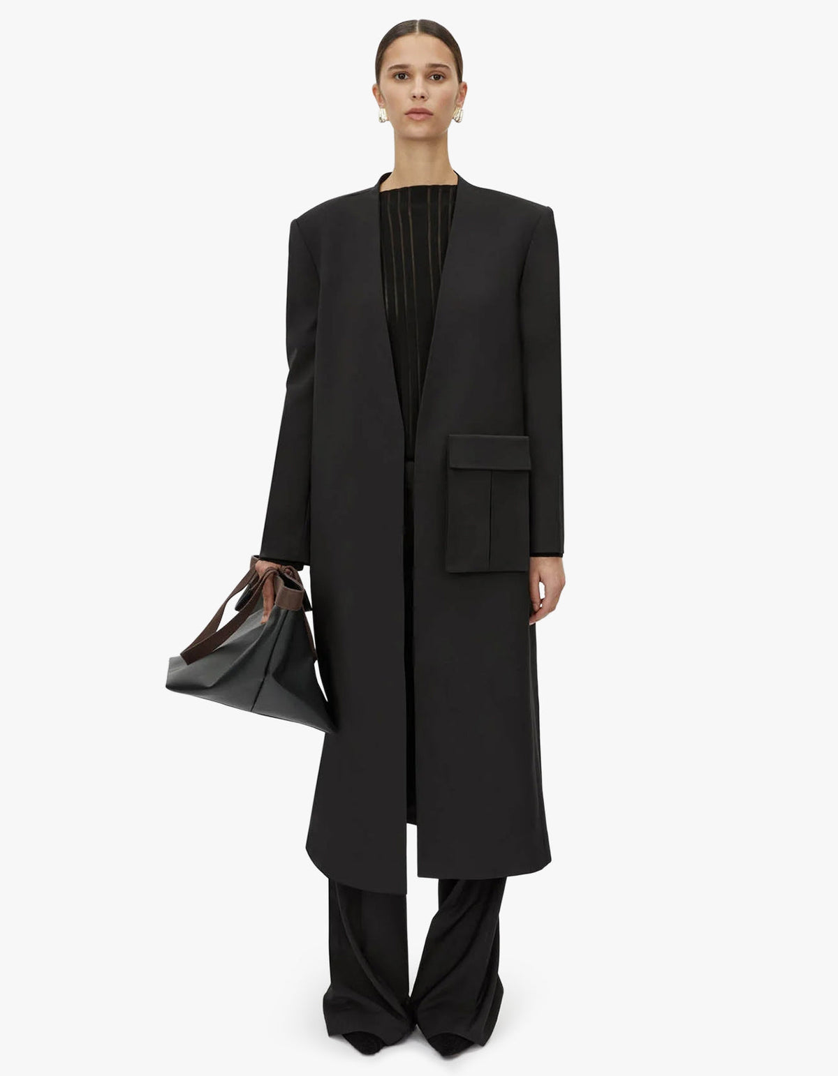 Corinthian Coat - Black