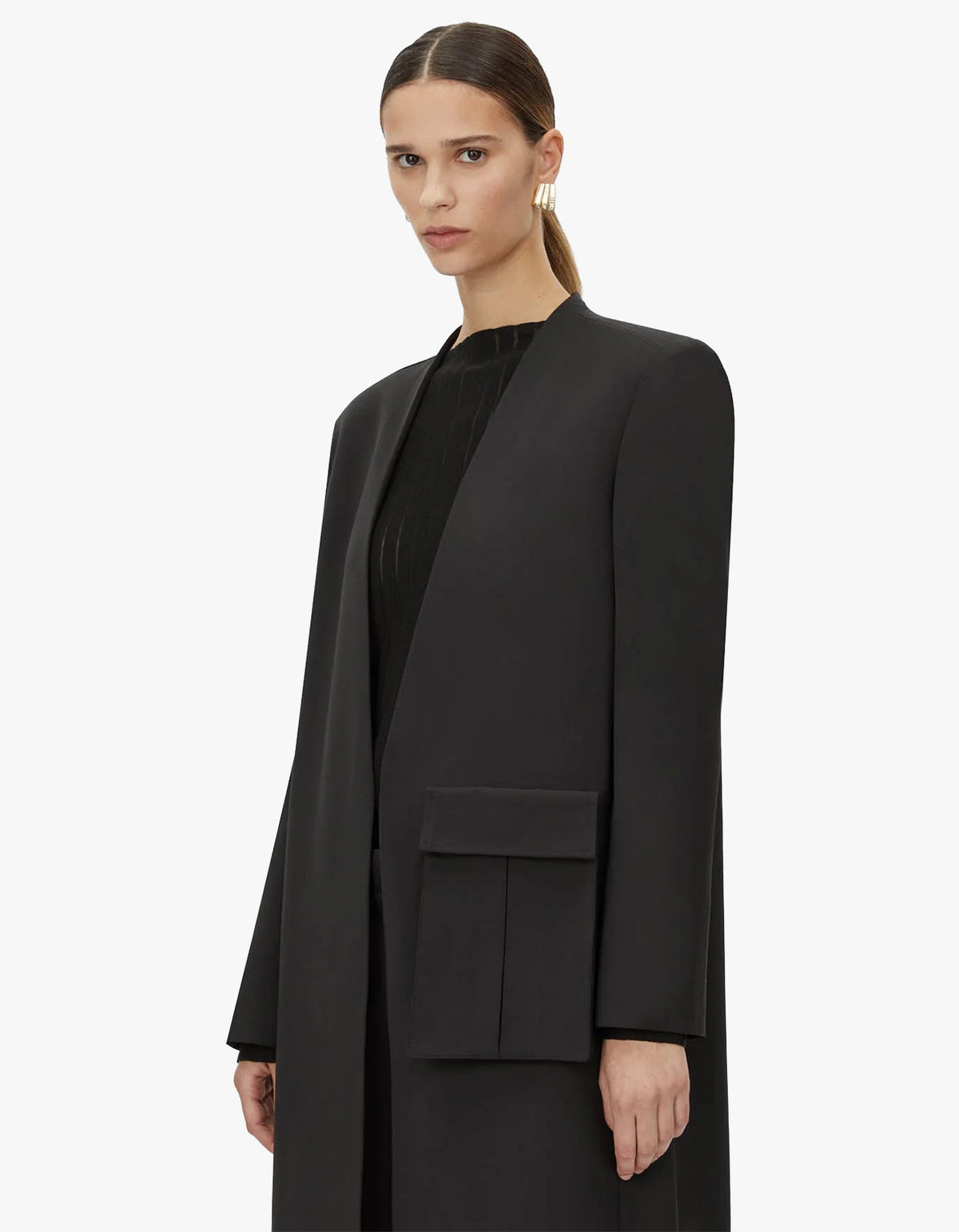 Corinthian Coat - Black