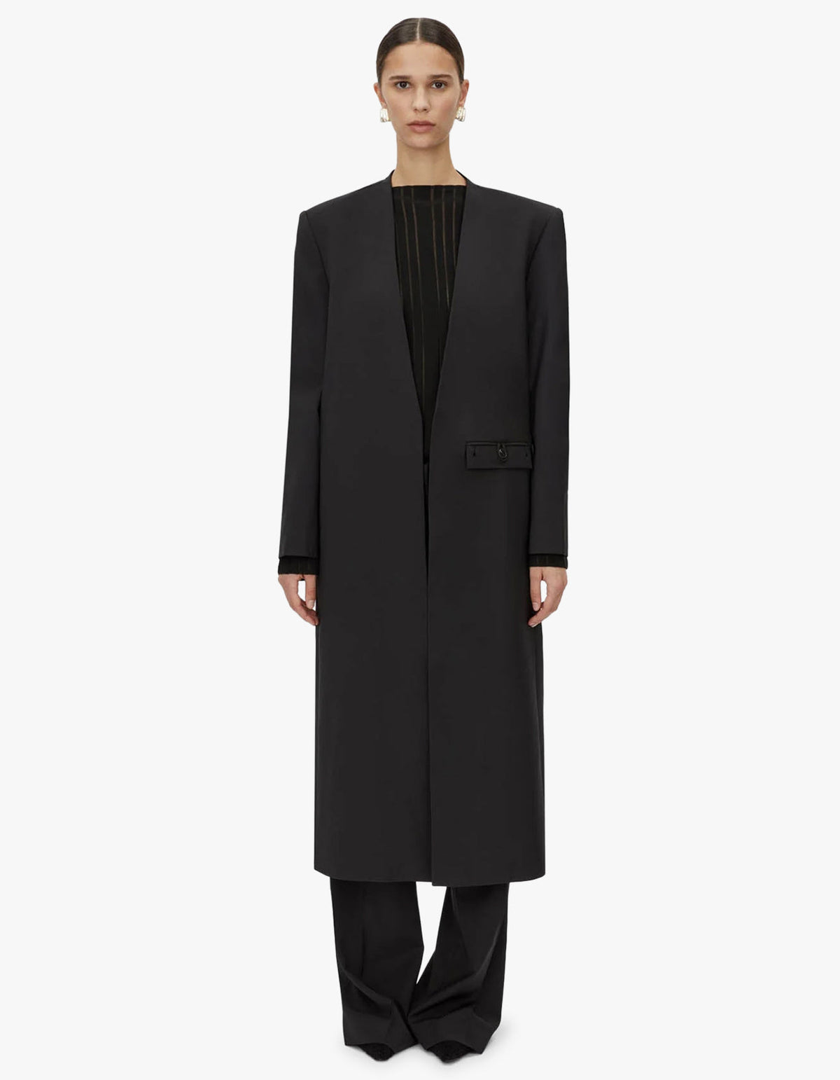 Corinthian Coat - Black