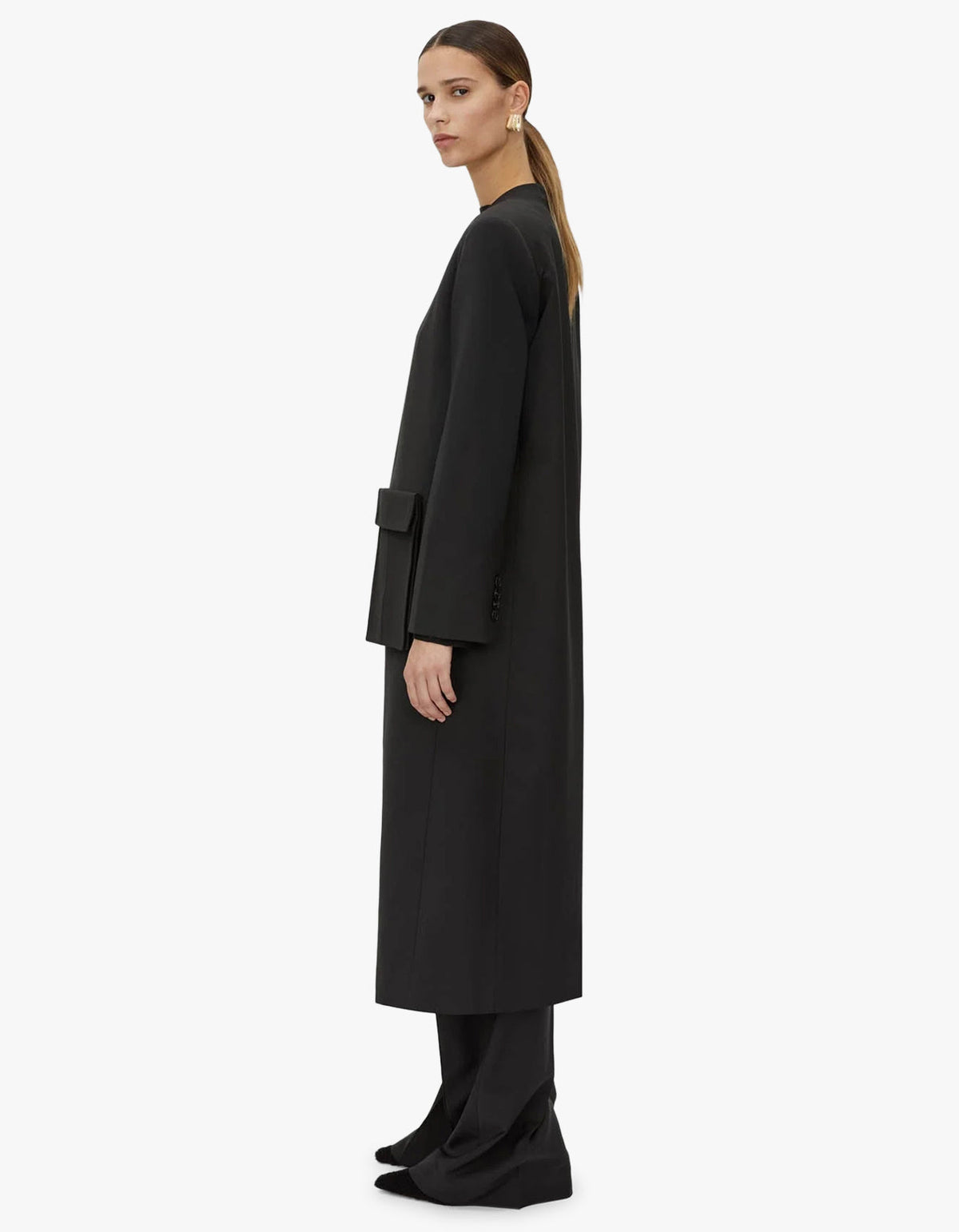 Corinthian Coat - Black
