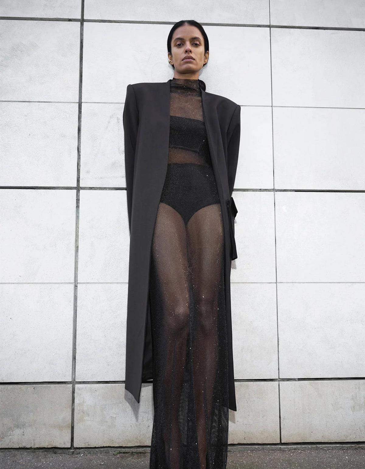 Corinthian Coat - Black