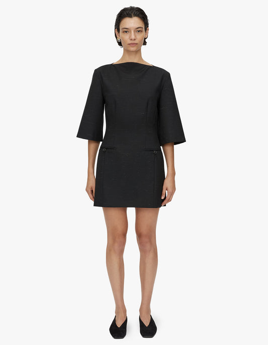 Aya Mini Dress - Black
