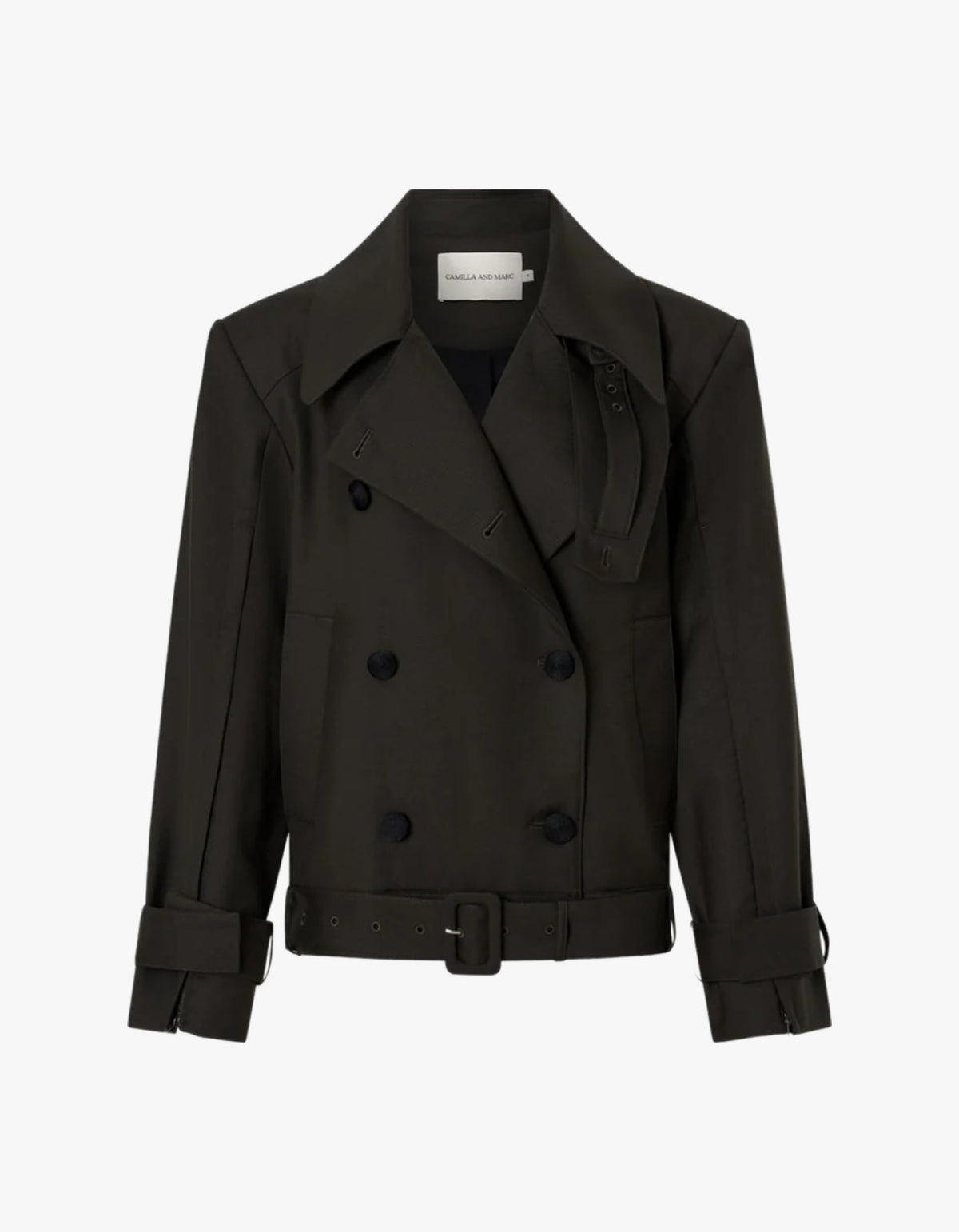 Tari Oversized Jacket - Dark Khaki