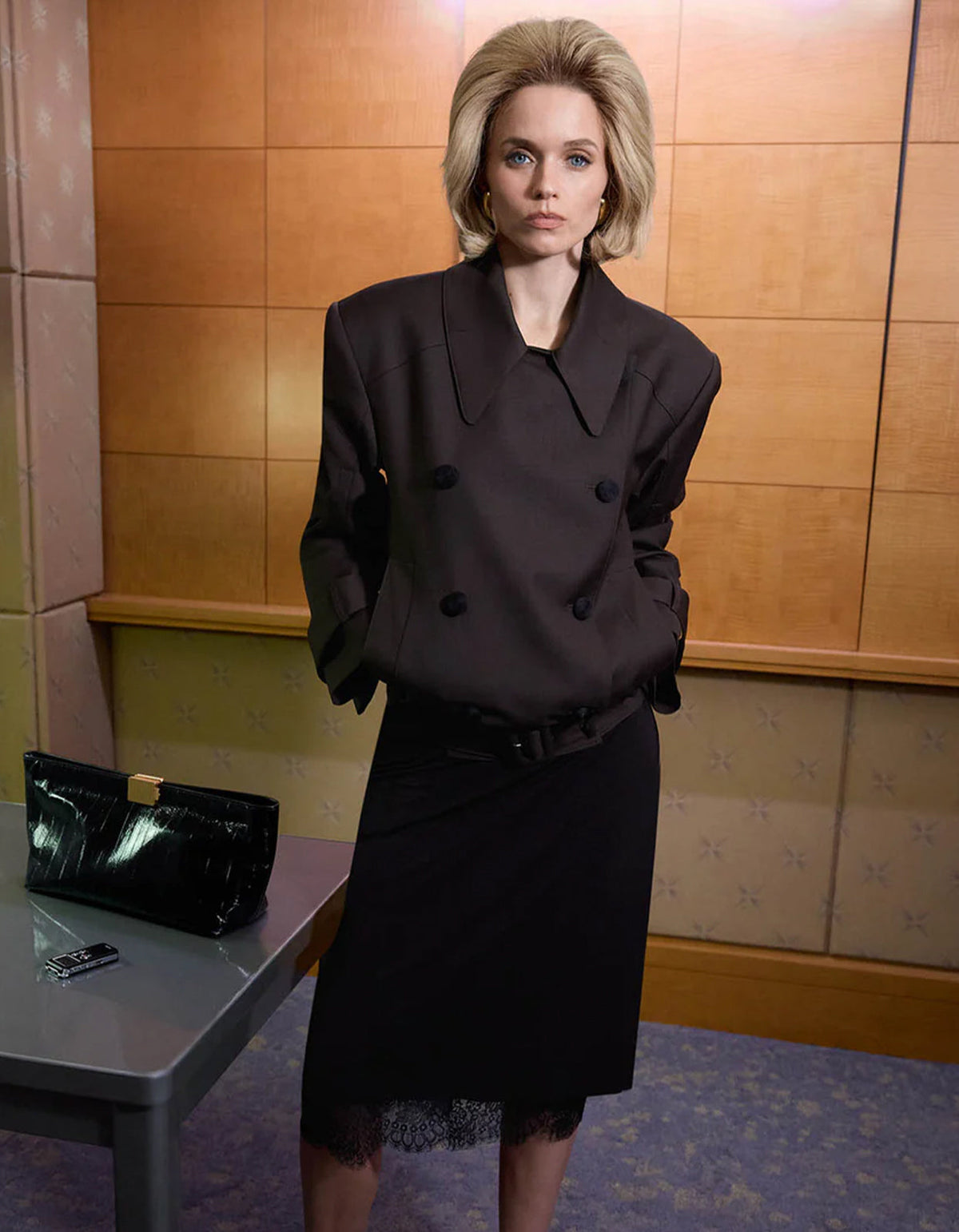 Tari Oversized Jacket - Dark Khaki