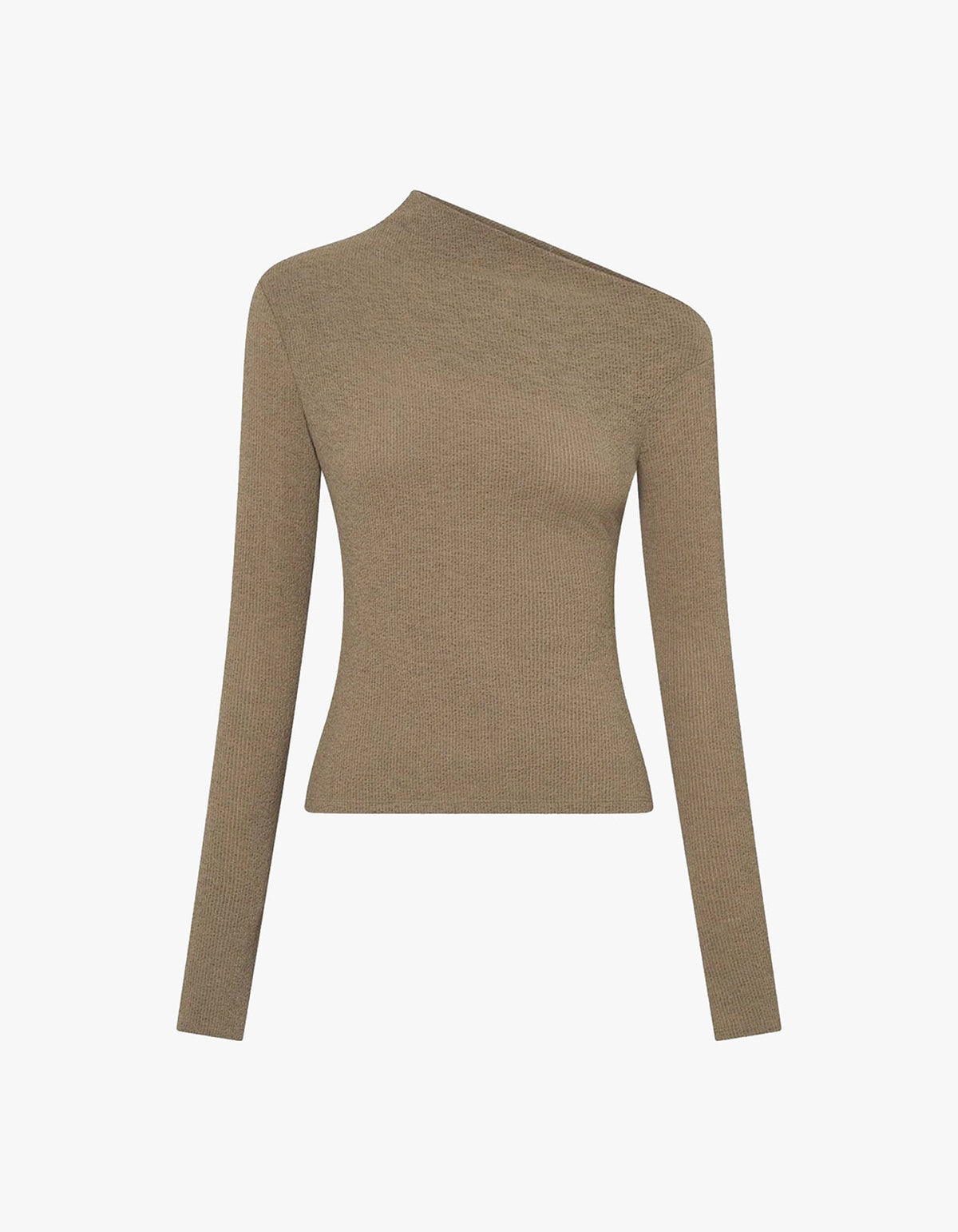 Cali Textured Long Sleeve Top - Sage