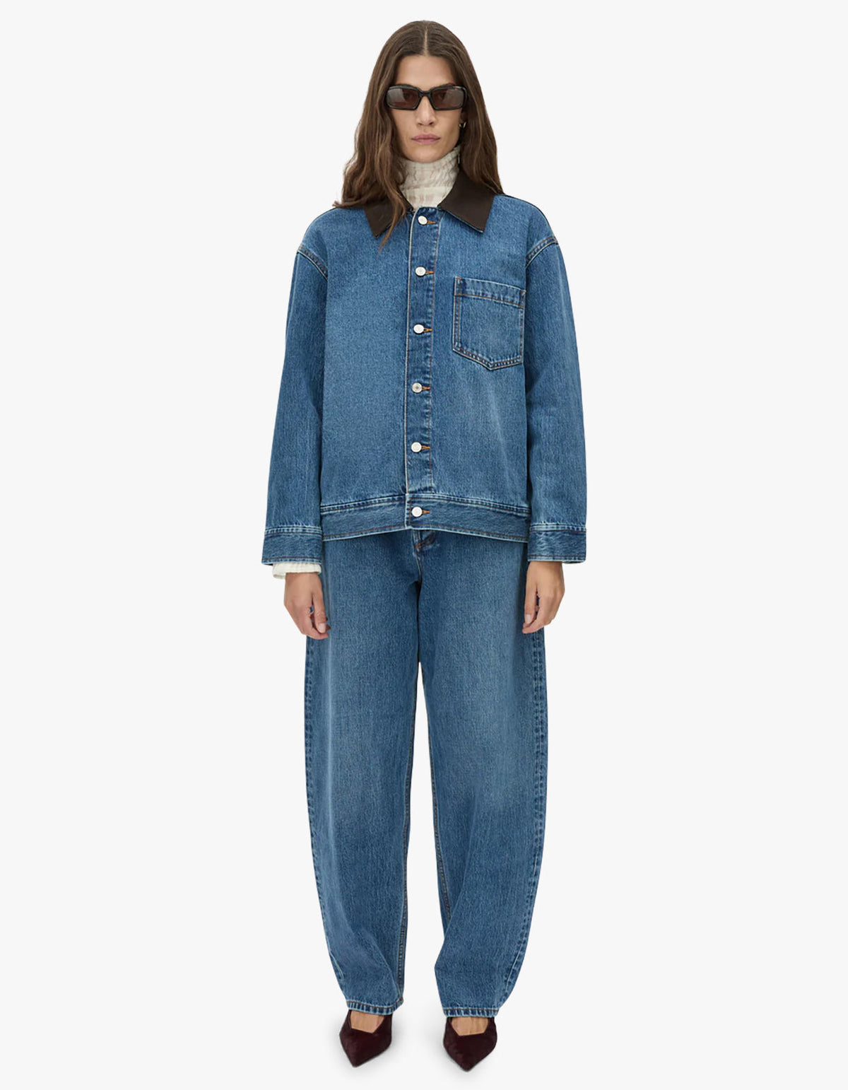 Alonzo Denim Jacket - Dark Classic Blue