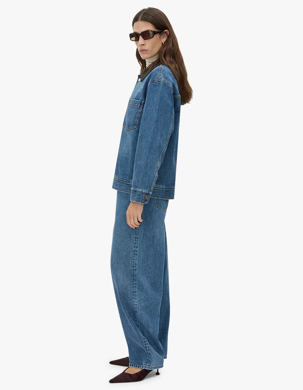 Alonzo Denim Jacket - Dark Classic Blue
