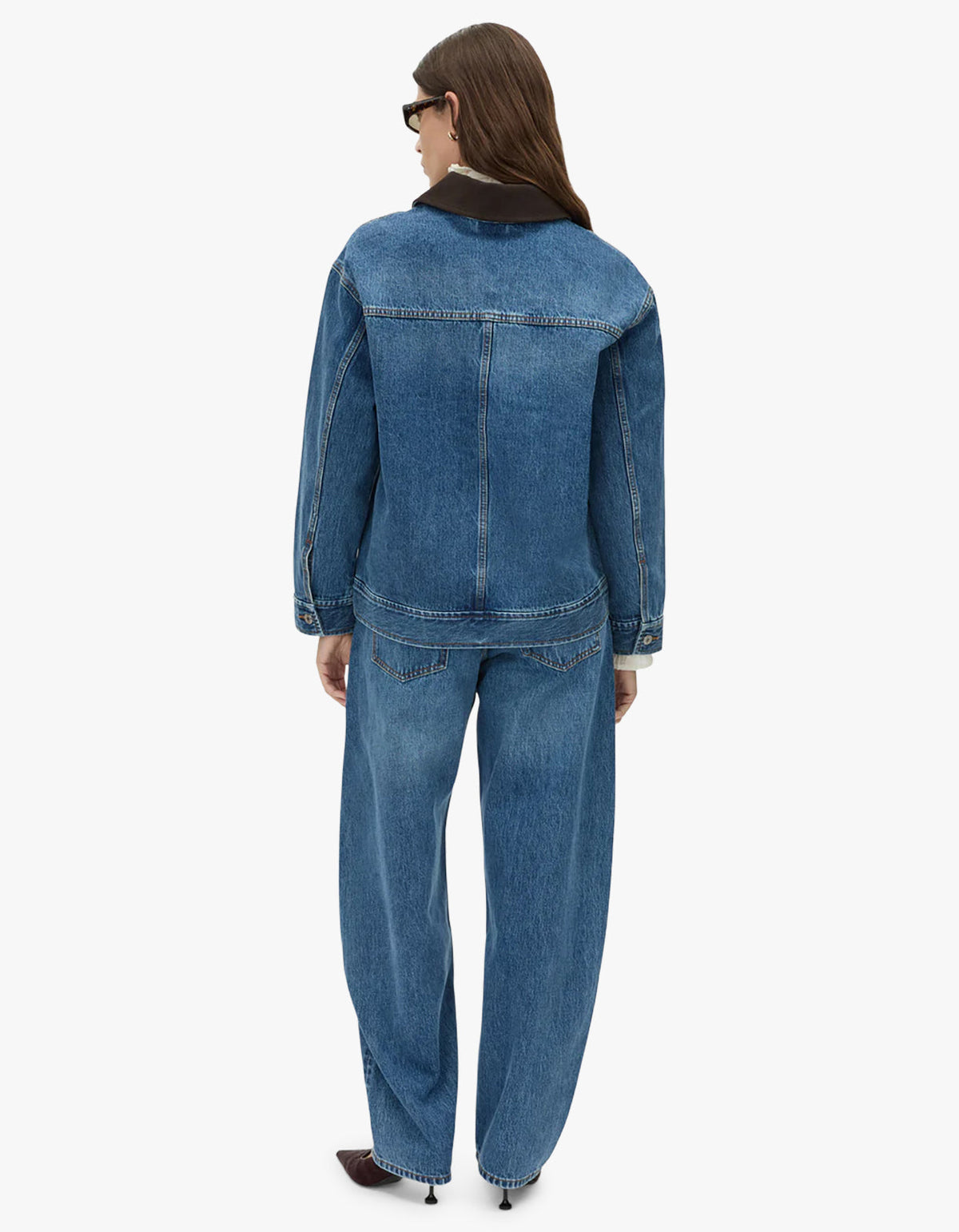 Alonzo Denim Jacket - Dark Classic Blue