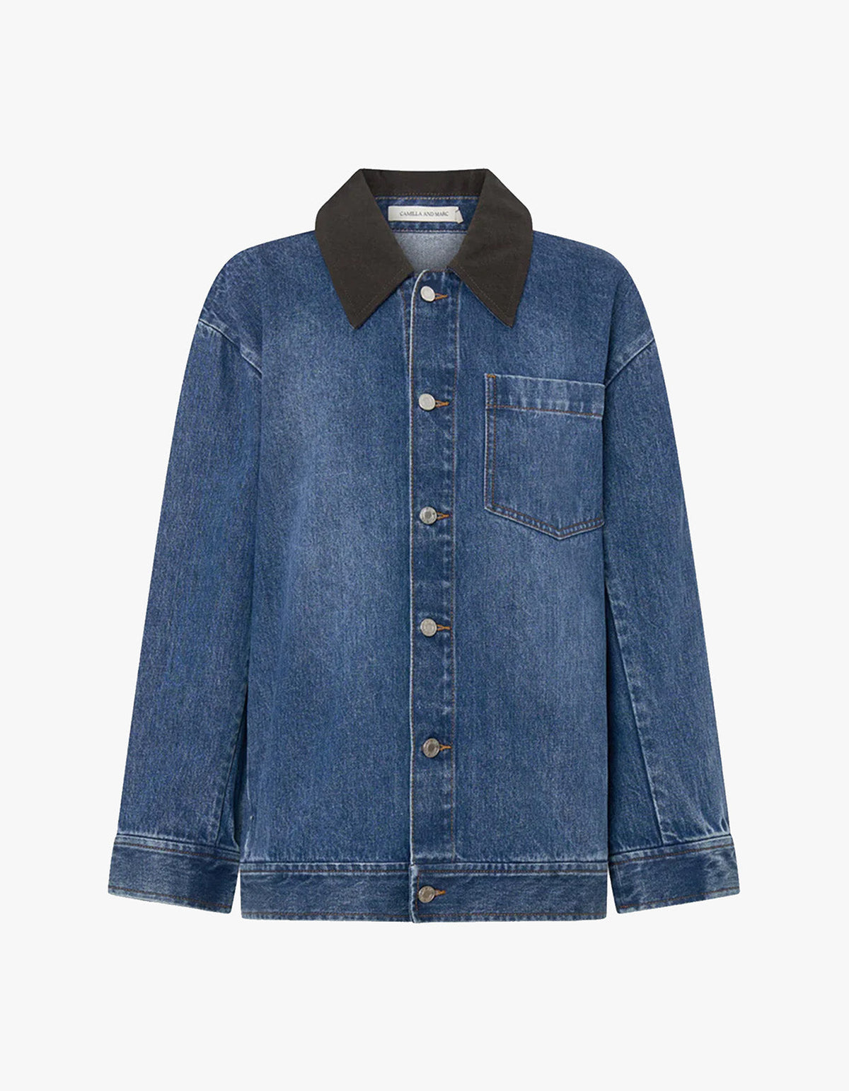 Alonzo Denim Jacket - Dark Classic Blue