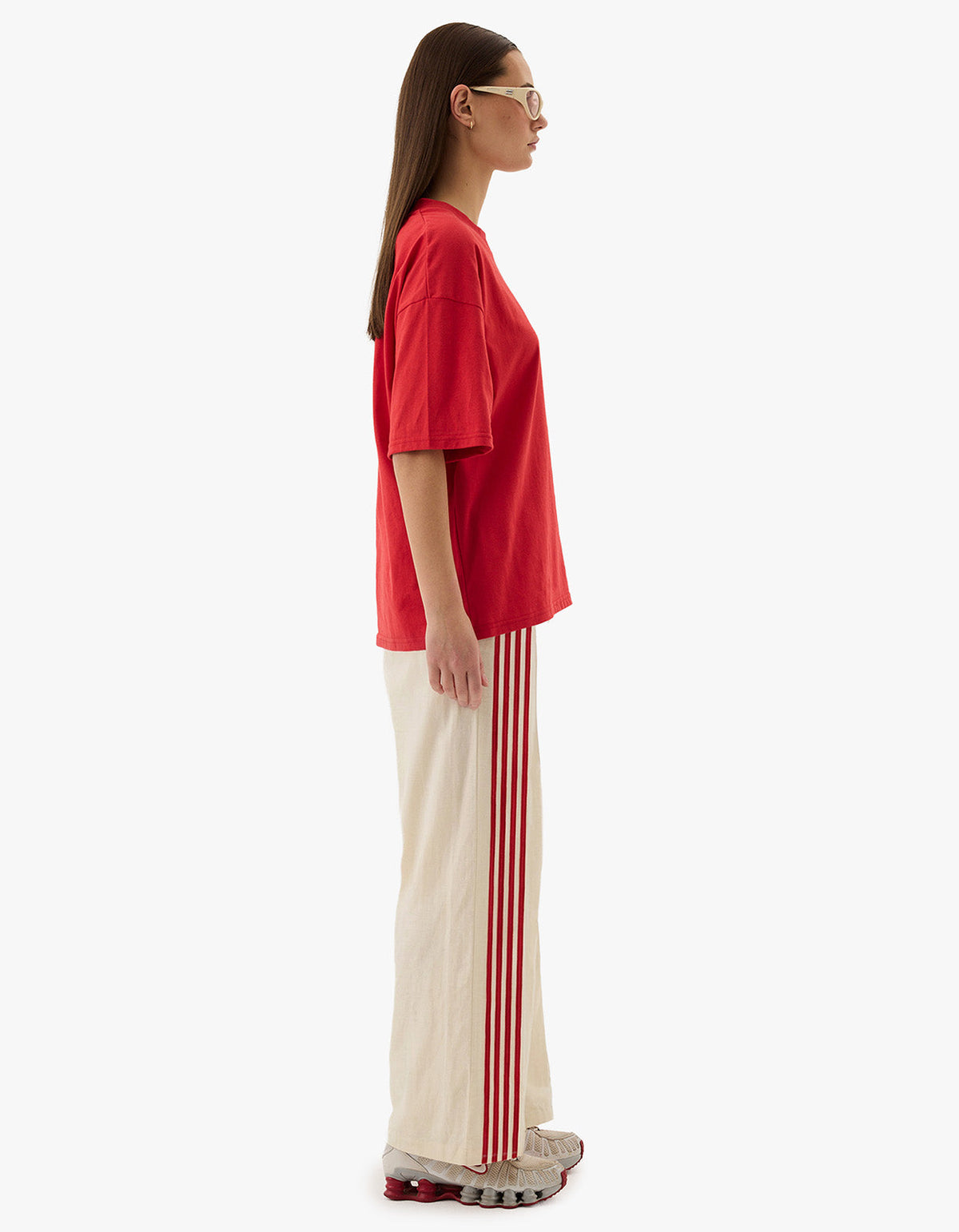 Chillin Tee - Poppy Red
