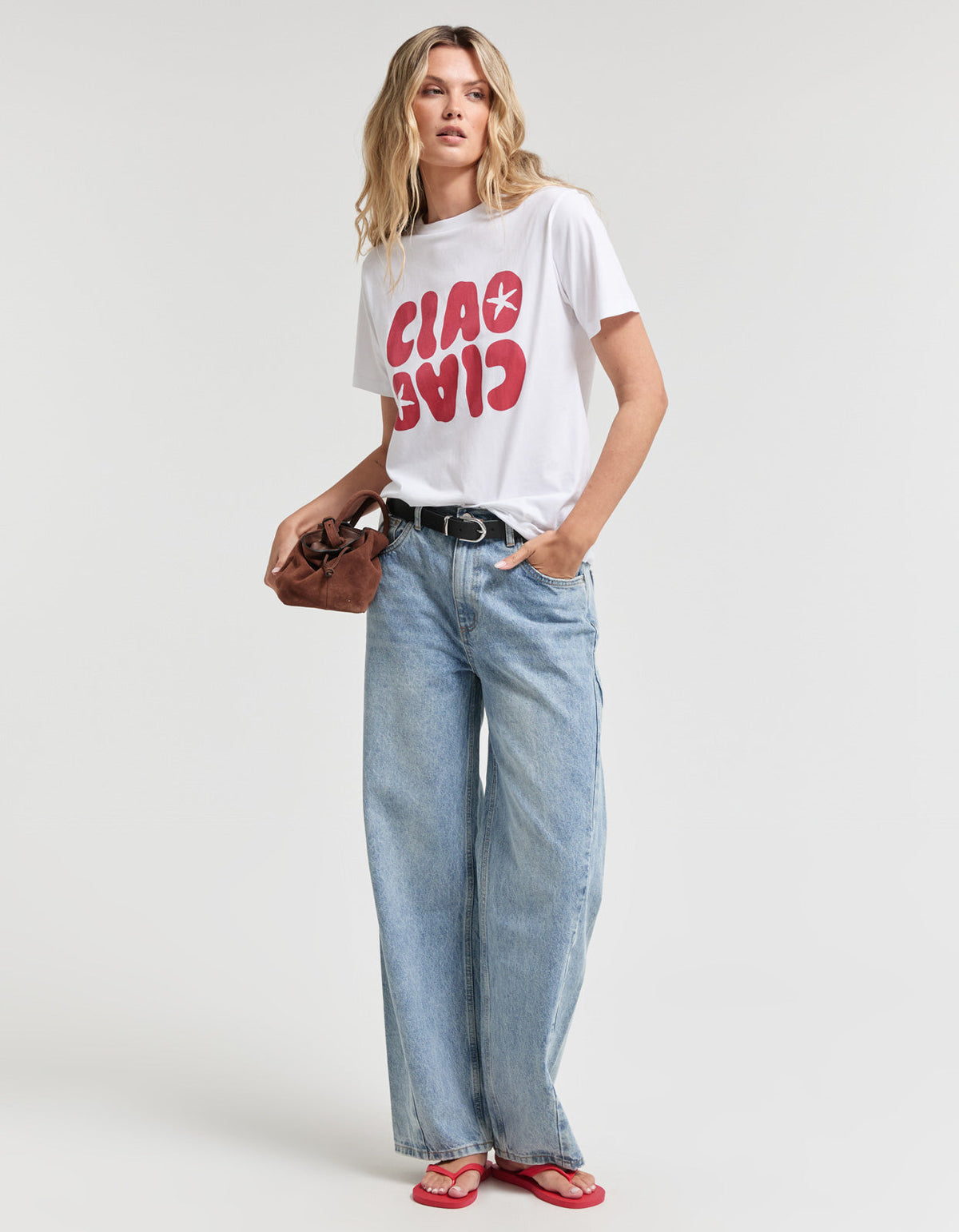 Ciao Ciao Tee - White