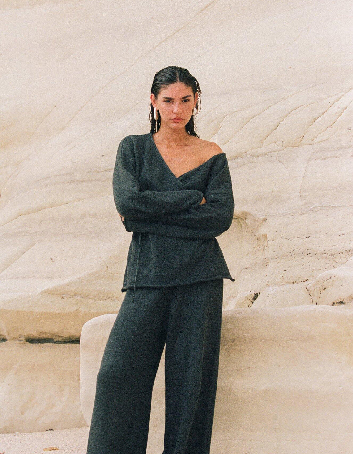 Sabine Pant - Charcoal