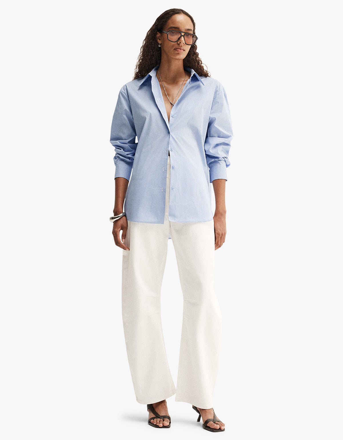 Holland Stripe Shirt - Blue Stripe