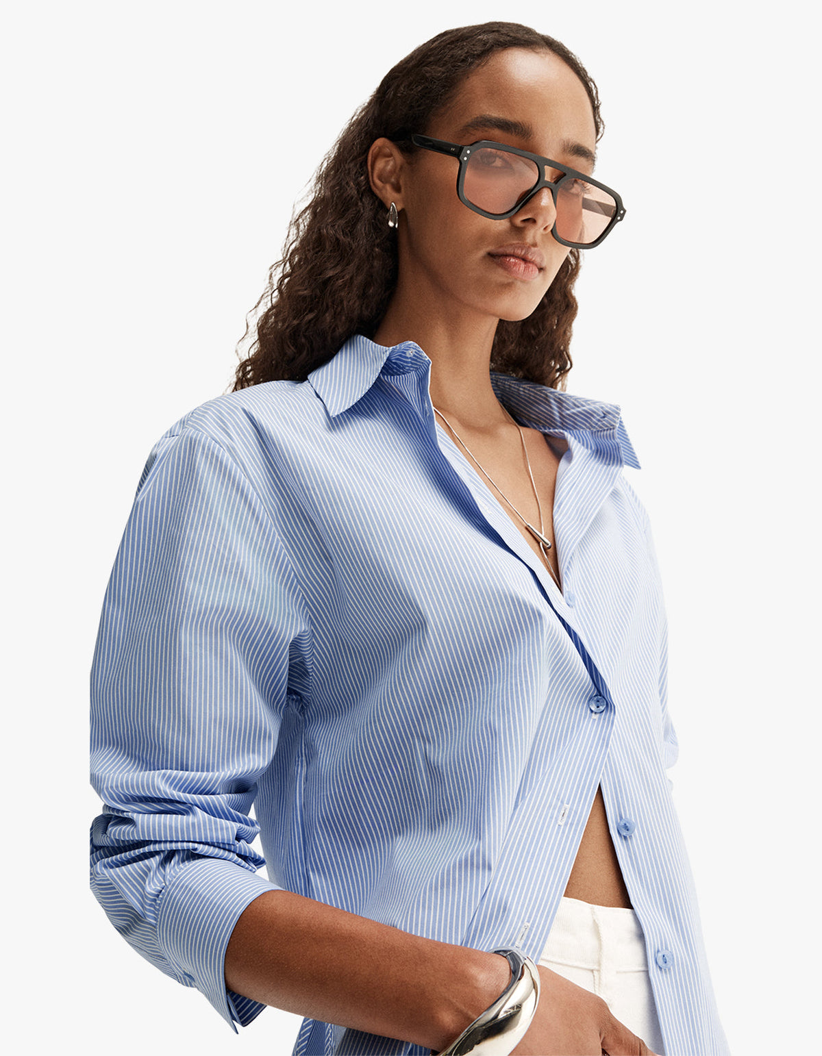 Holland Stripe Shirt - Blue Stripe
