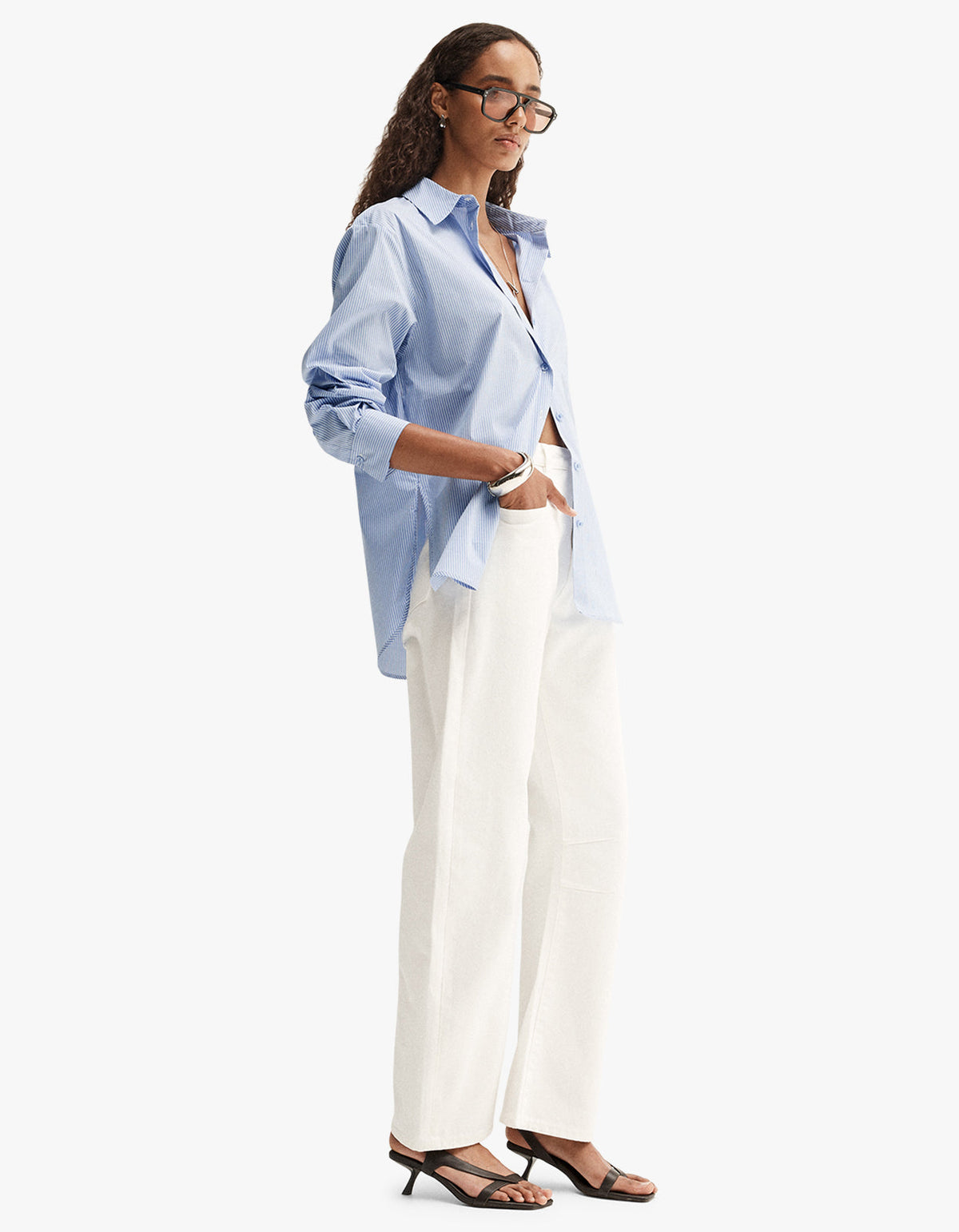 Holland Stripe Shirt - Blue Stripe