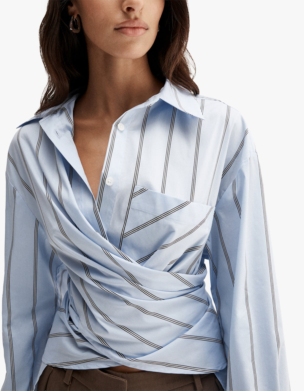 Dominic Shirt - Blue Stripe