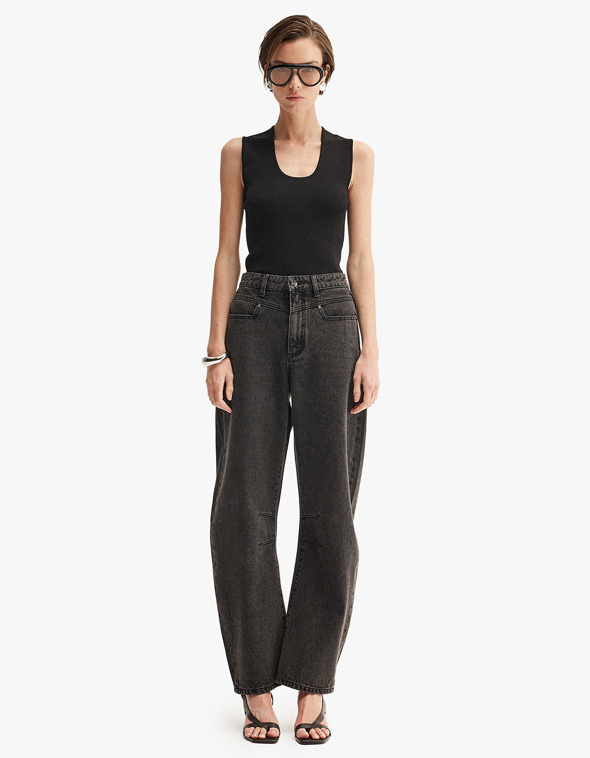 Chelsea Denim Jean - Black