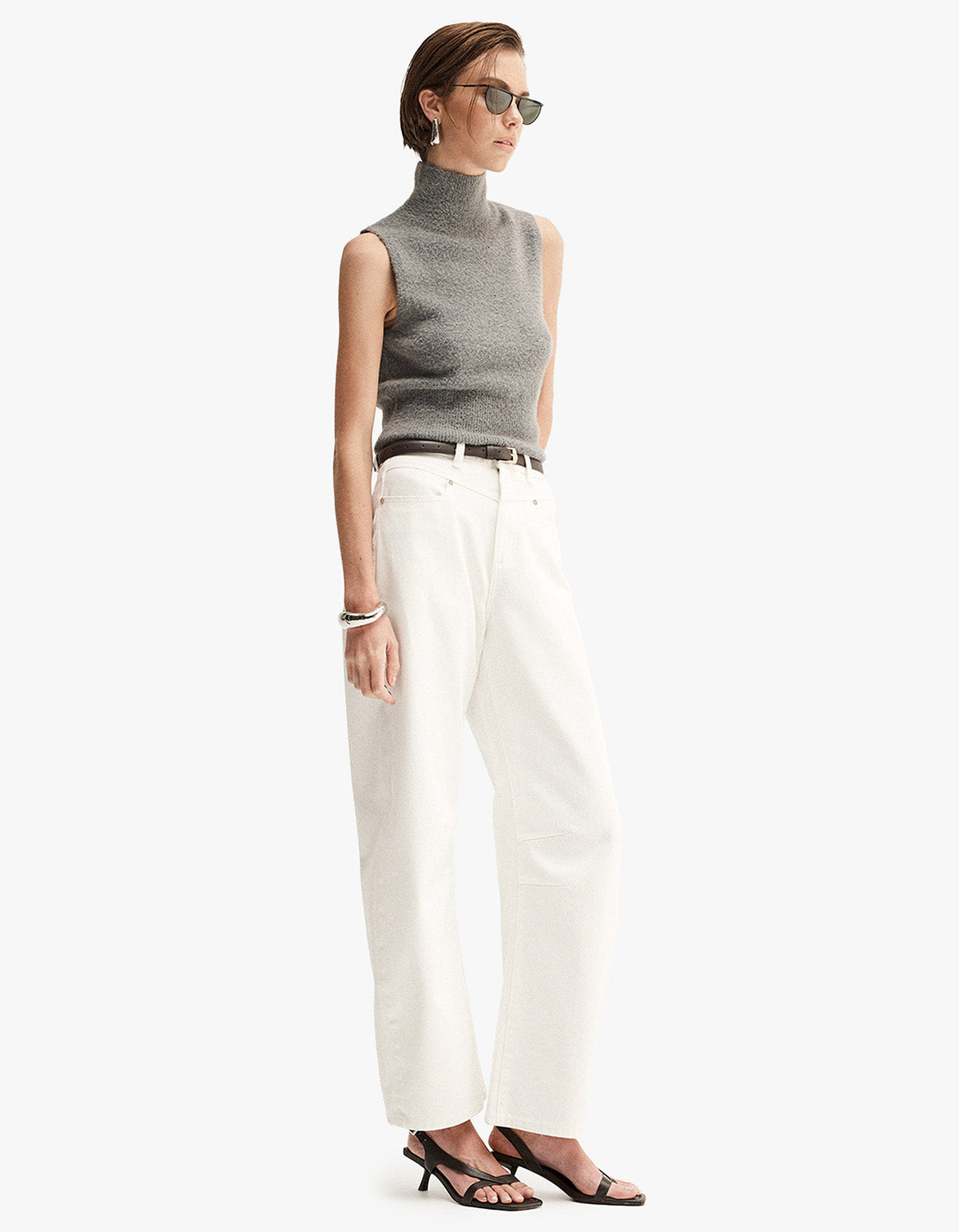 Ronnie Knit Top - Grey